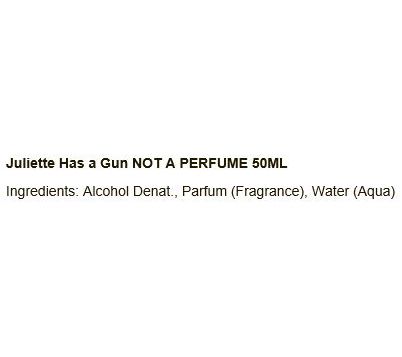 Juliette Has a Gun Not A Perfume Eau de Parfumoz QVC