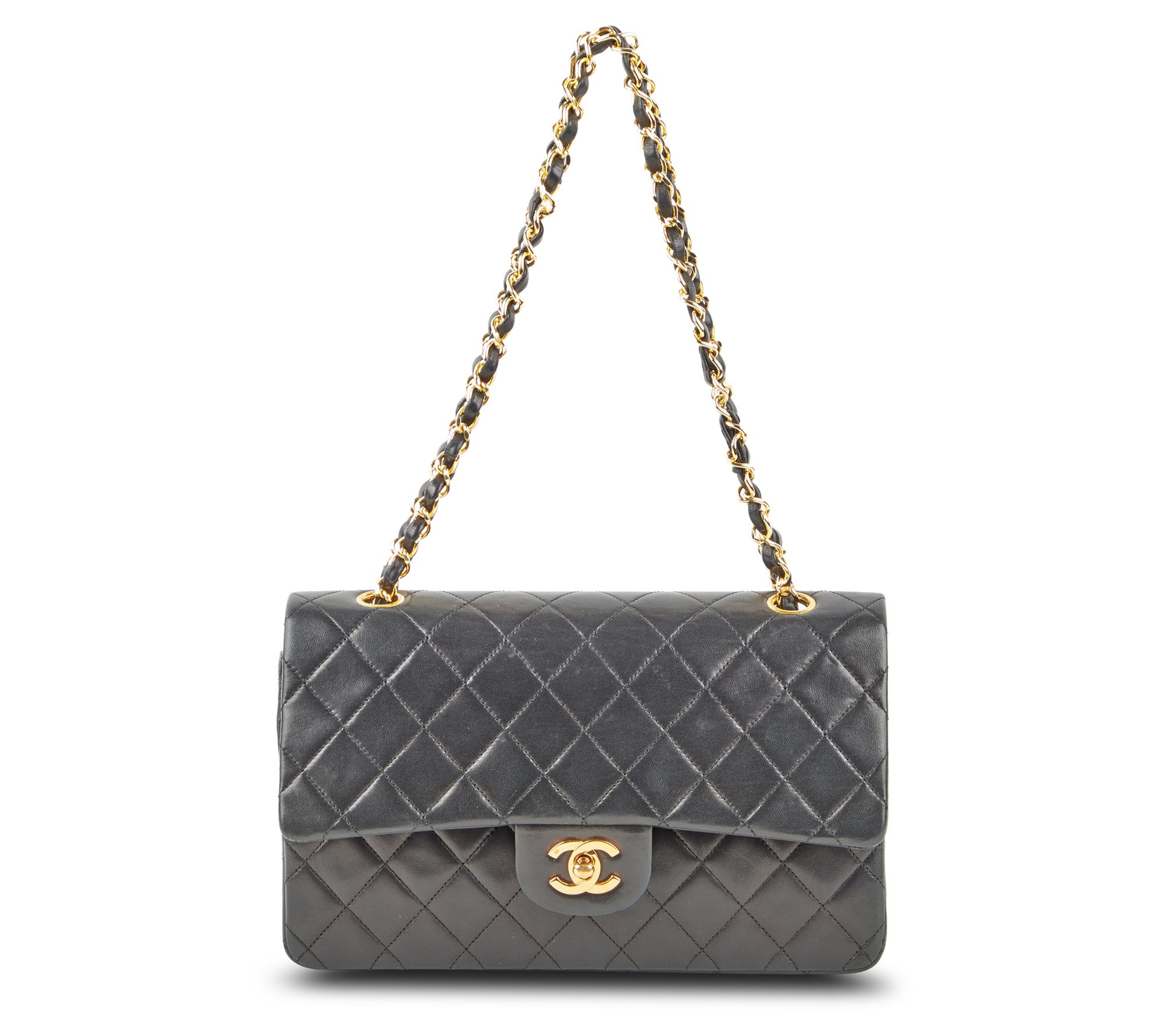 Vintage Chanel small double flap bag - THE HOUSE OF WAUW