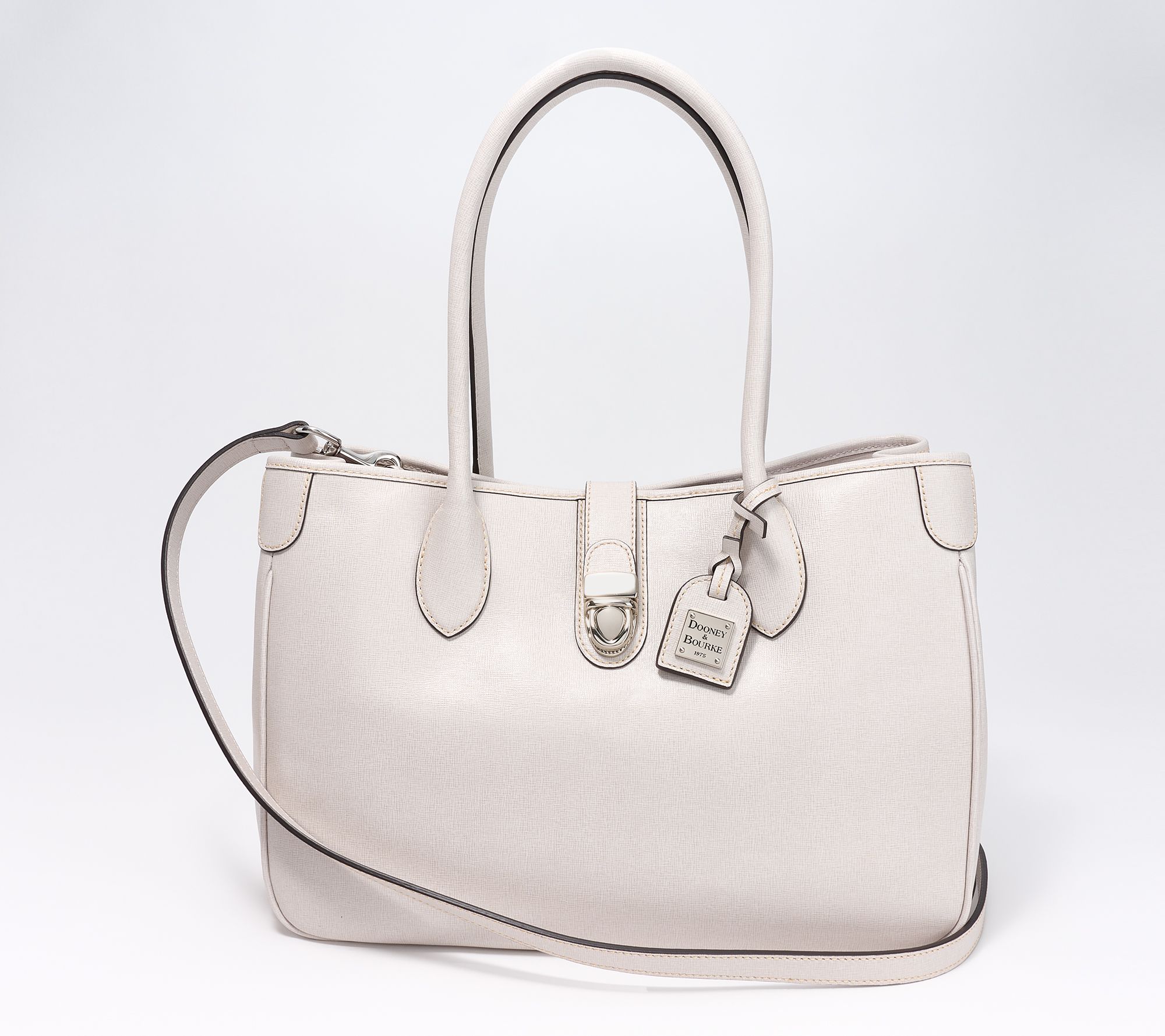 Dooney & Bourke Archives Saffiano Leather Tucklock Tote