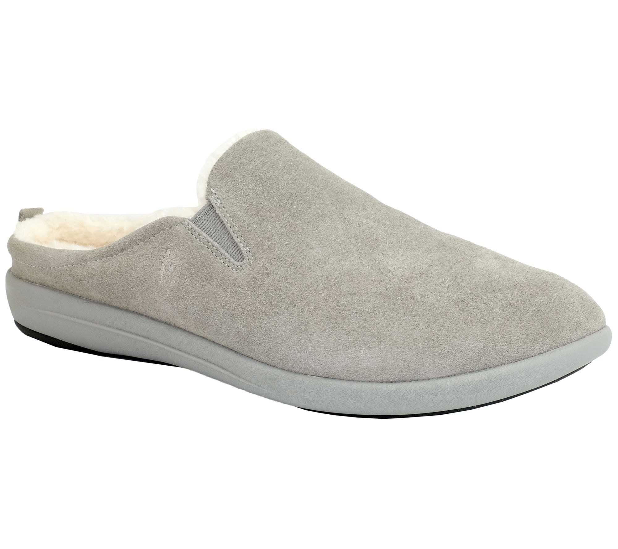 Revitalign Men's Dundee Suede Orthotic Slipper