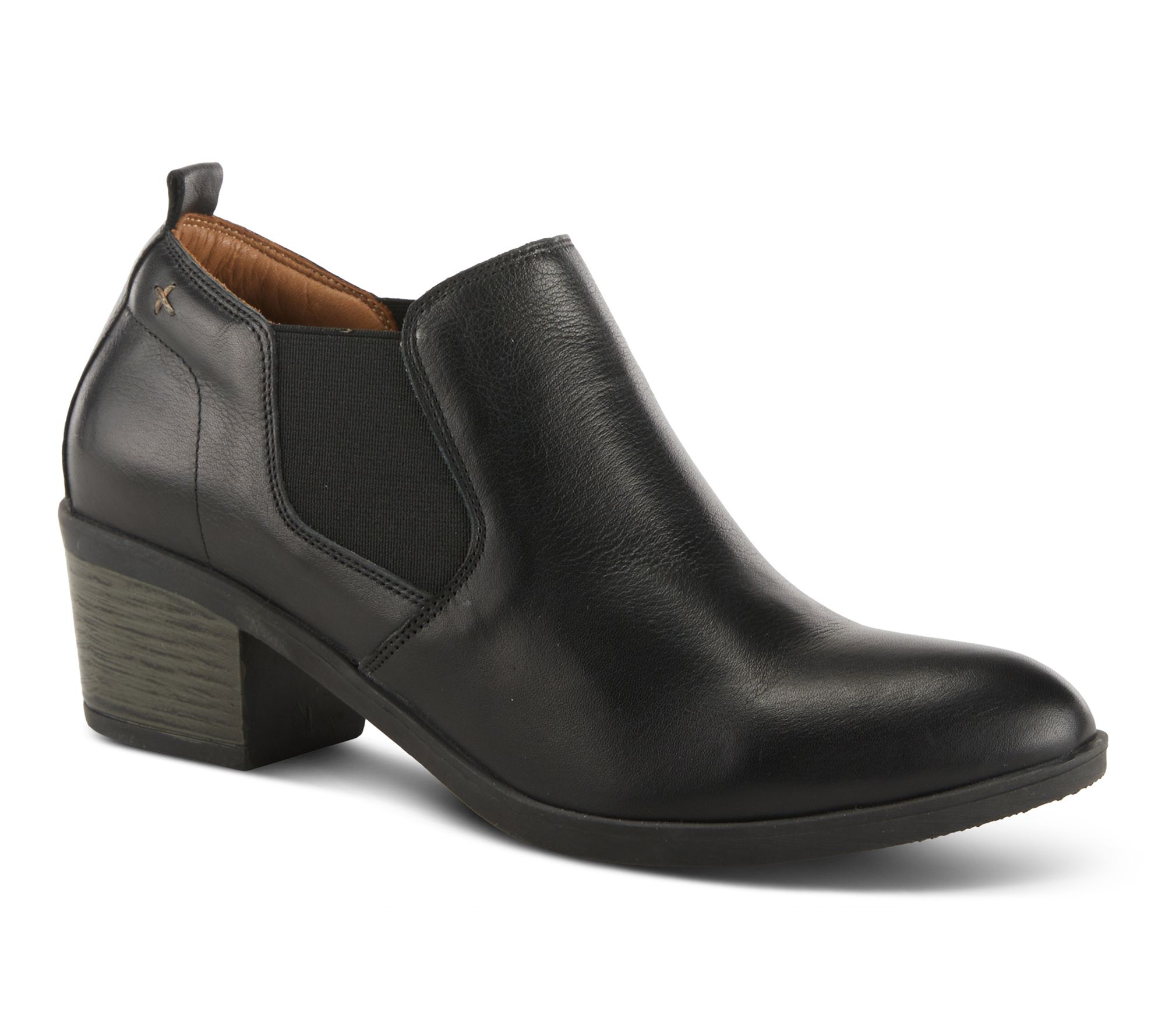 Spring Step Leather Slip-on Shooties - Phaedra