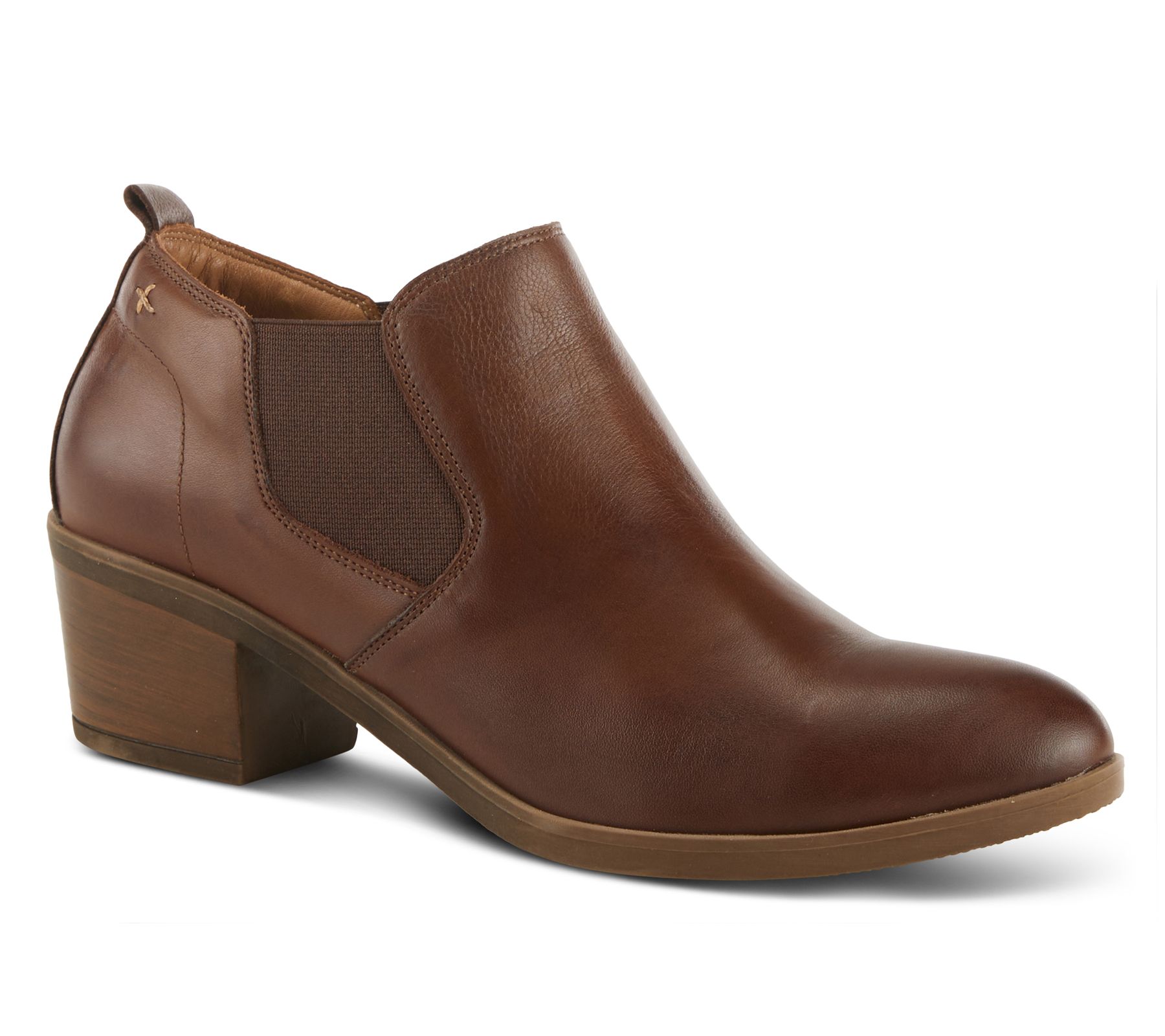 Spring Step Leather Slip-on Shooties - Phaedra
