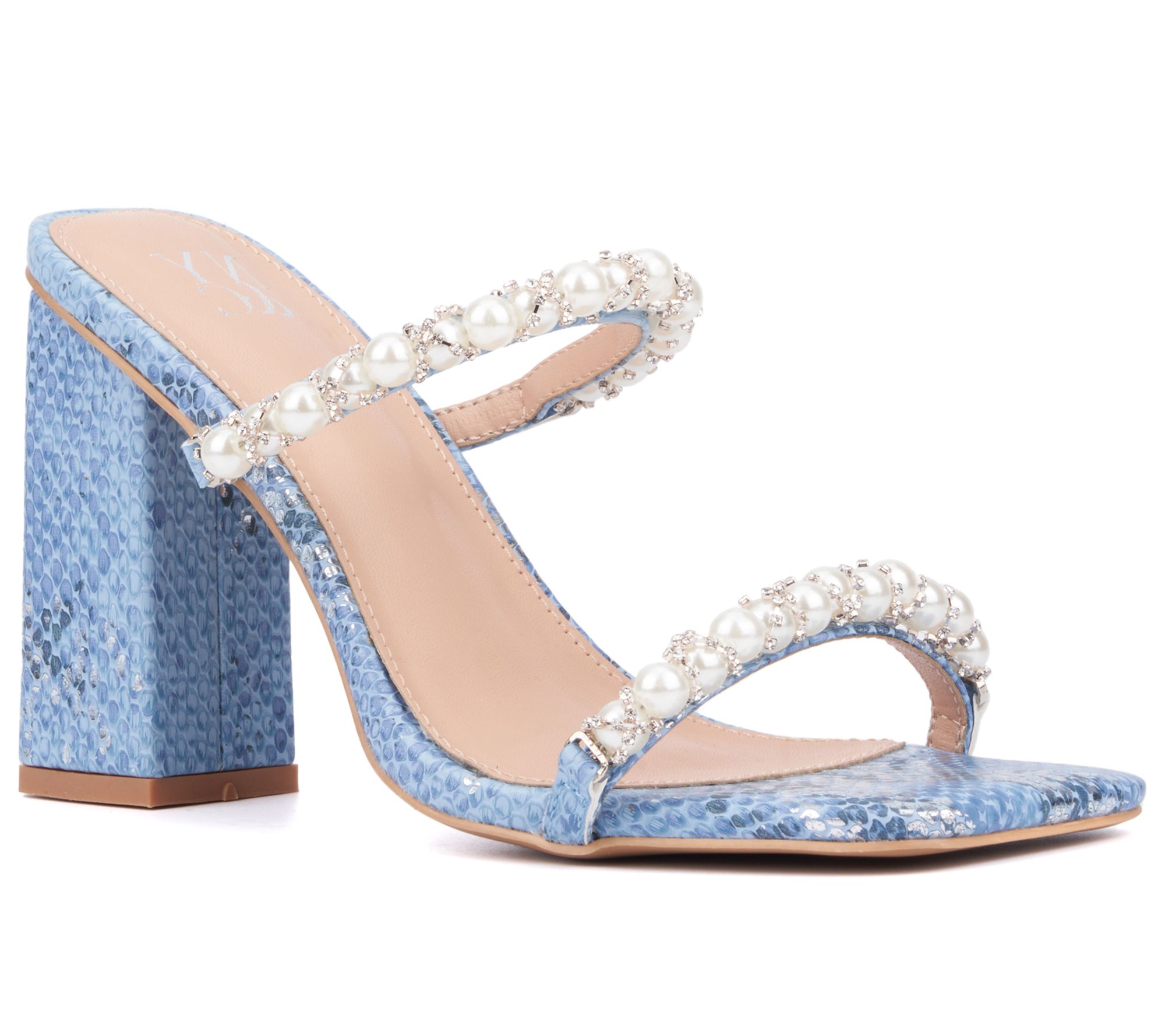 New York & Company Women's Calissa Block Heel S andal