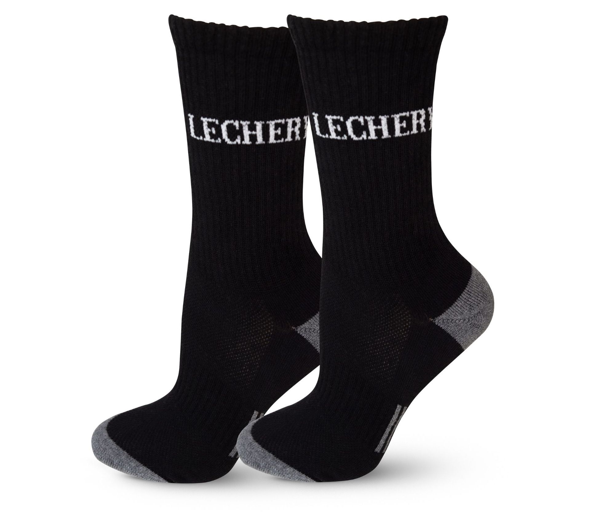 LECHERY Unisex Sports Crew Socks 1-Pair - QVC.com