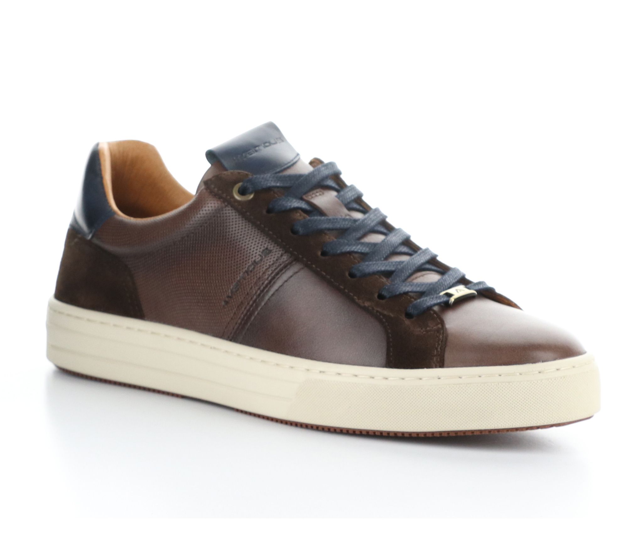 Ambitious Men's Leather/Suede Lace Up Sneaker- 13605