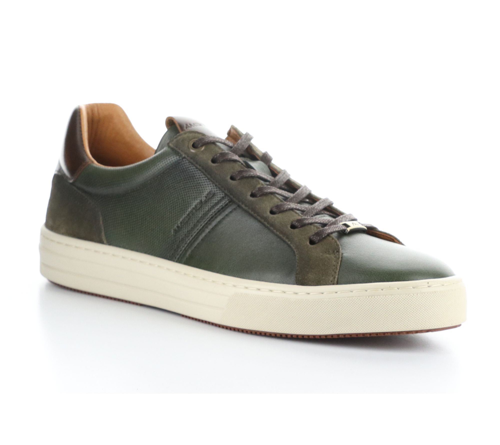 Ambitious Men's Leather/Suede Lace Up Sneaker- 13605