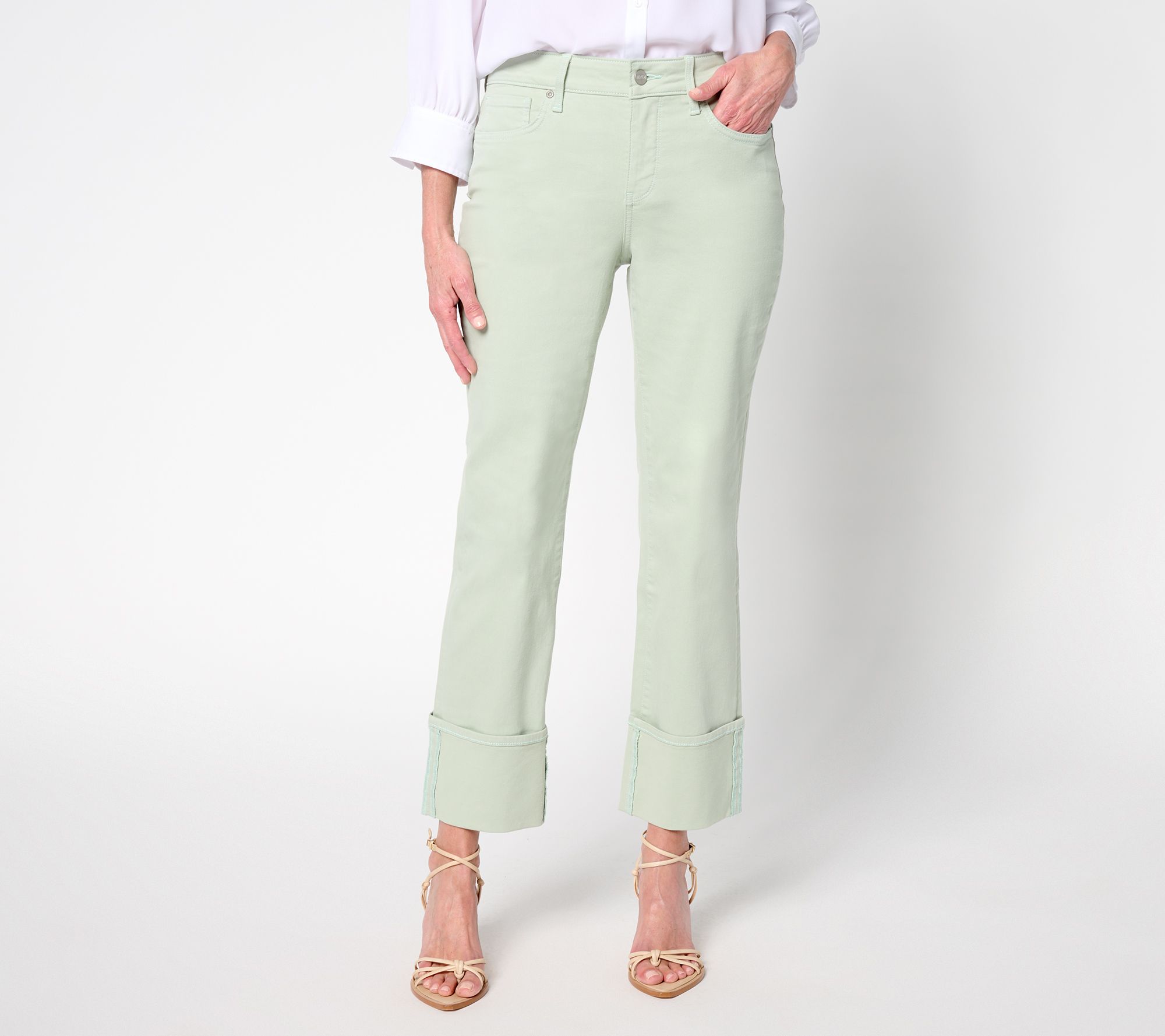 NYDJ Marilyn Straight Leg Jean with 5" Cuff