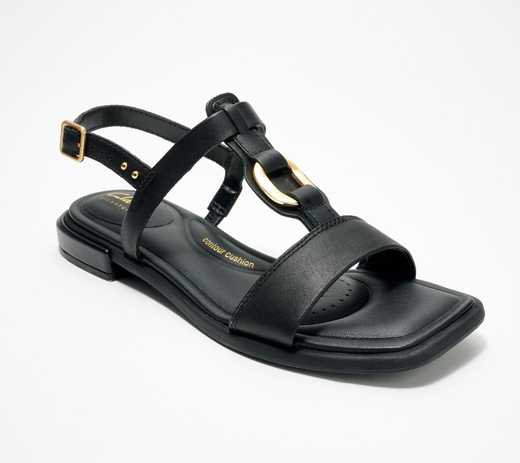 Clarks Signature Leather Sandals -Ariany Sling