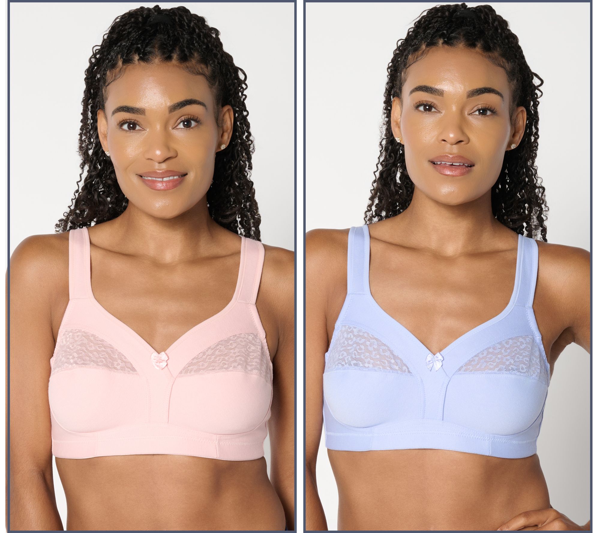 Breezies Soft Cup Cotton Bra Set of 2