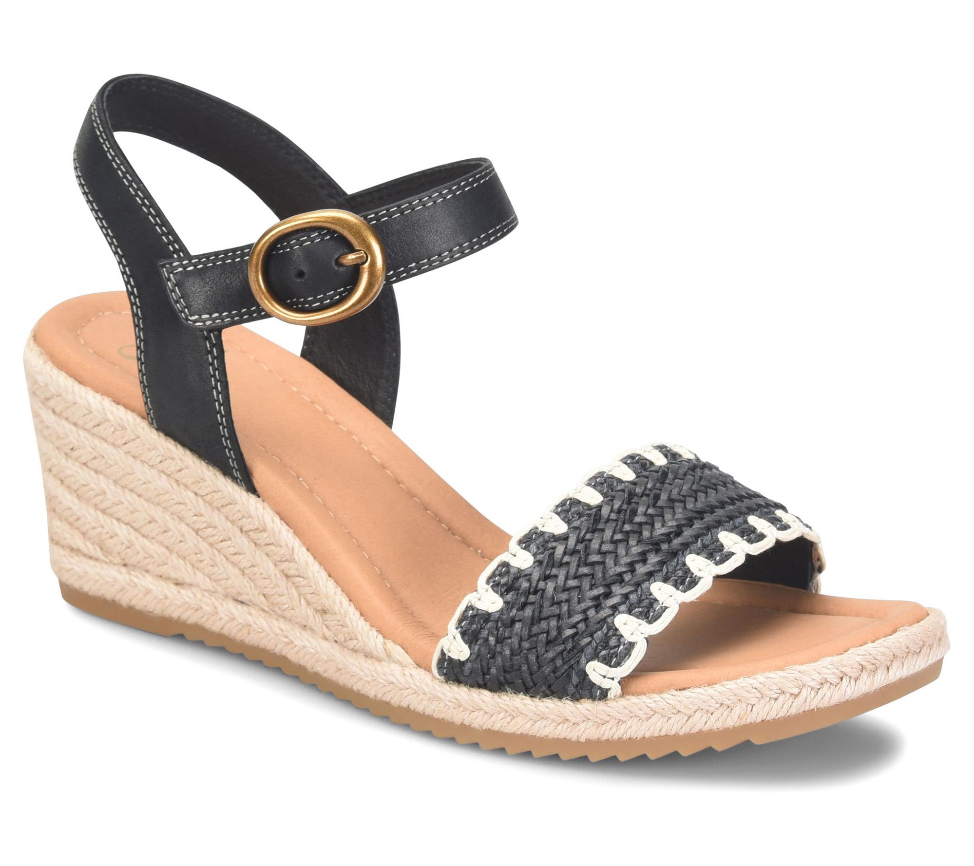 Sofft Espadrille Jute Wrapped Wedge - Inez