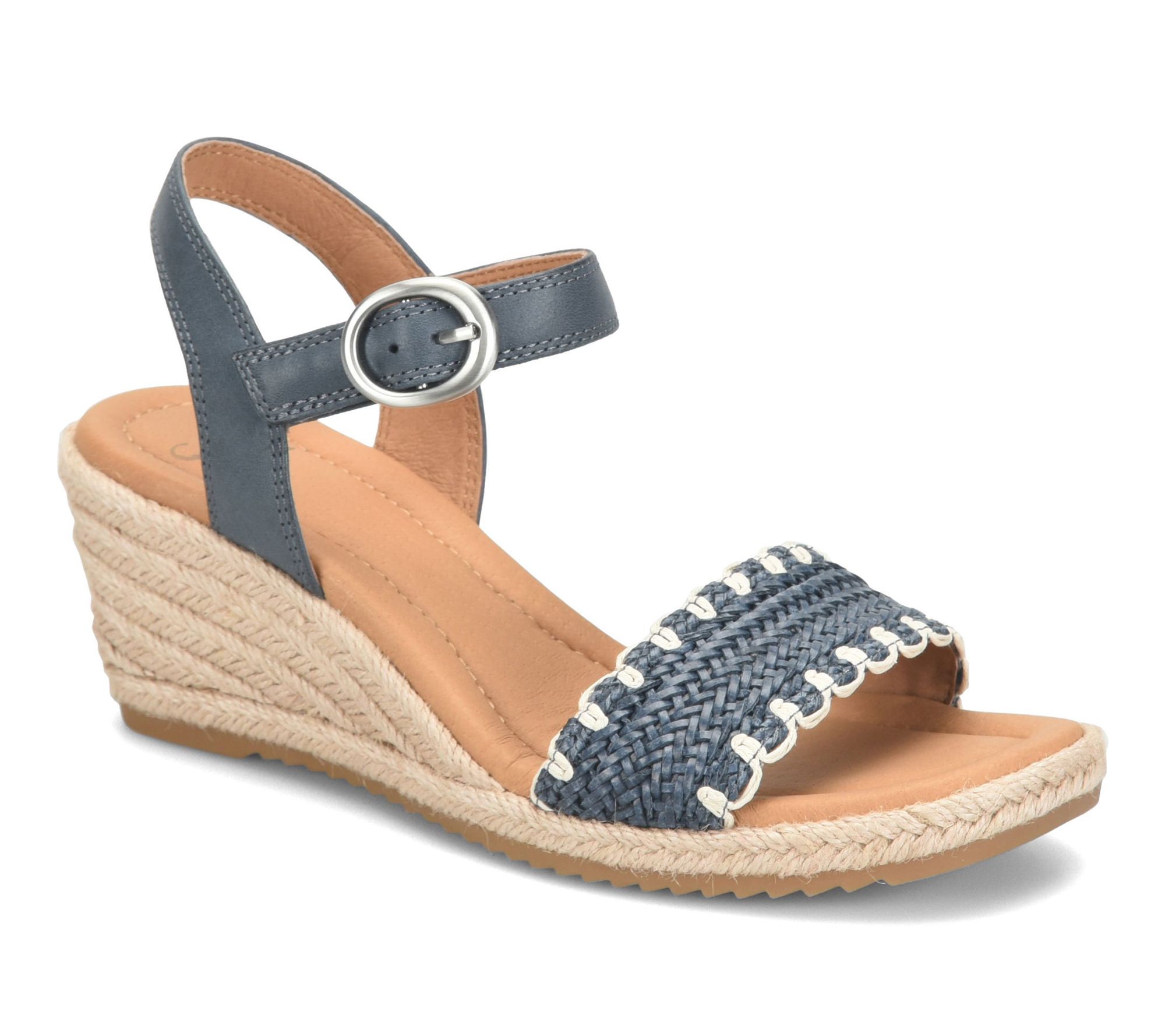 Sofft Espadrille Jute Wrapped Wedge - Inez