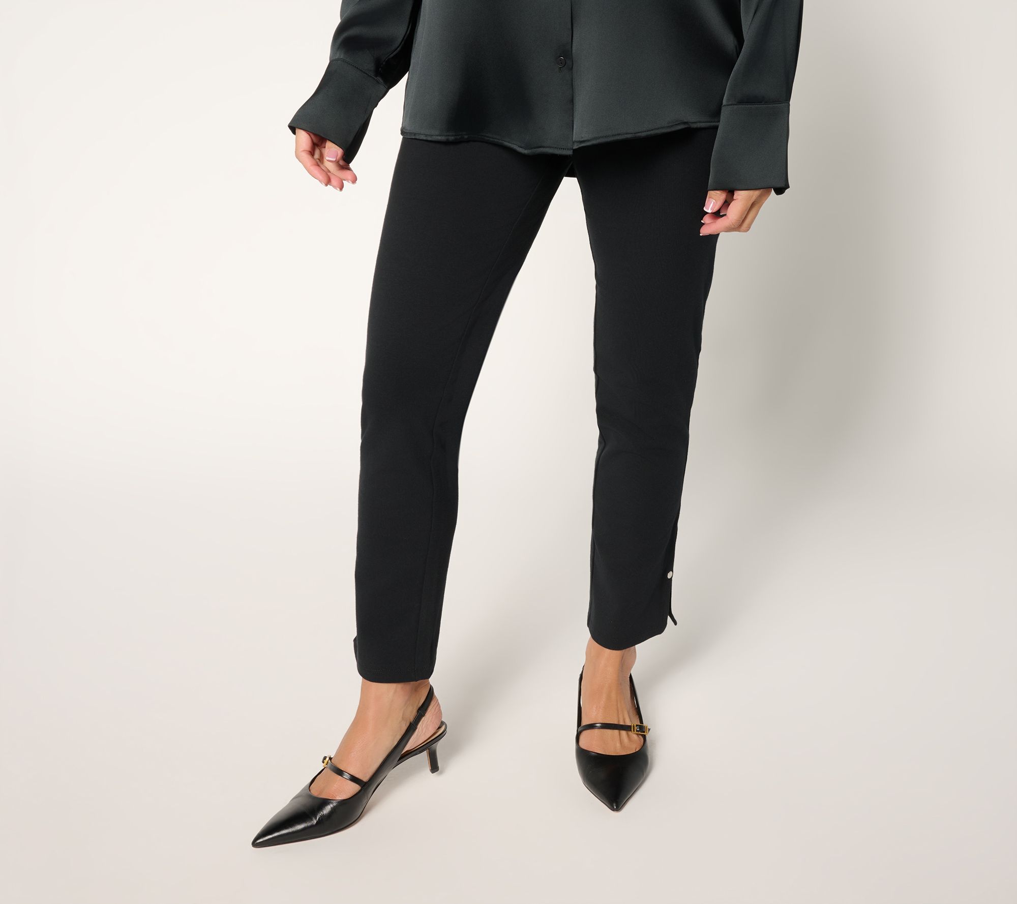 Women with Control Regular 86/14 Straight Leg Ankle Pants