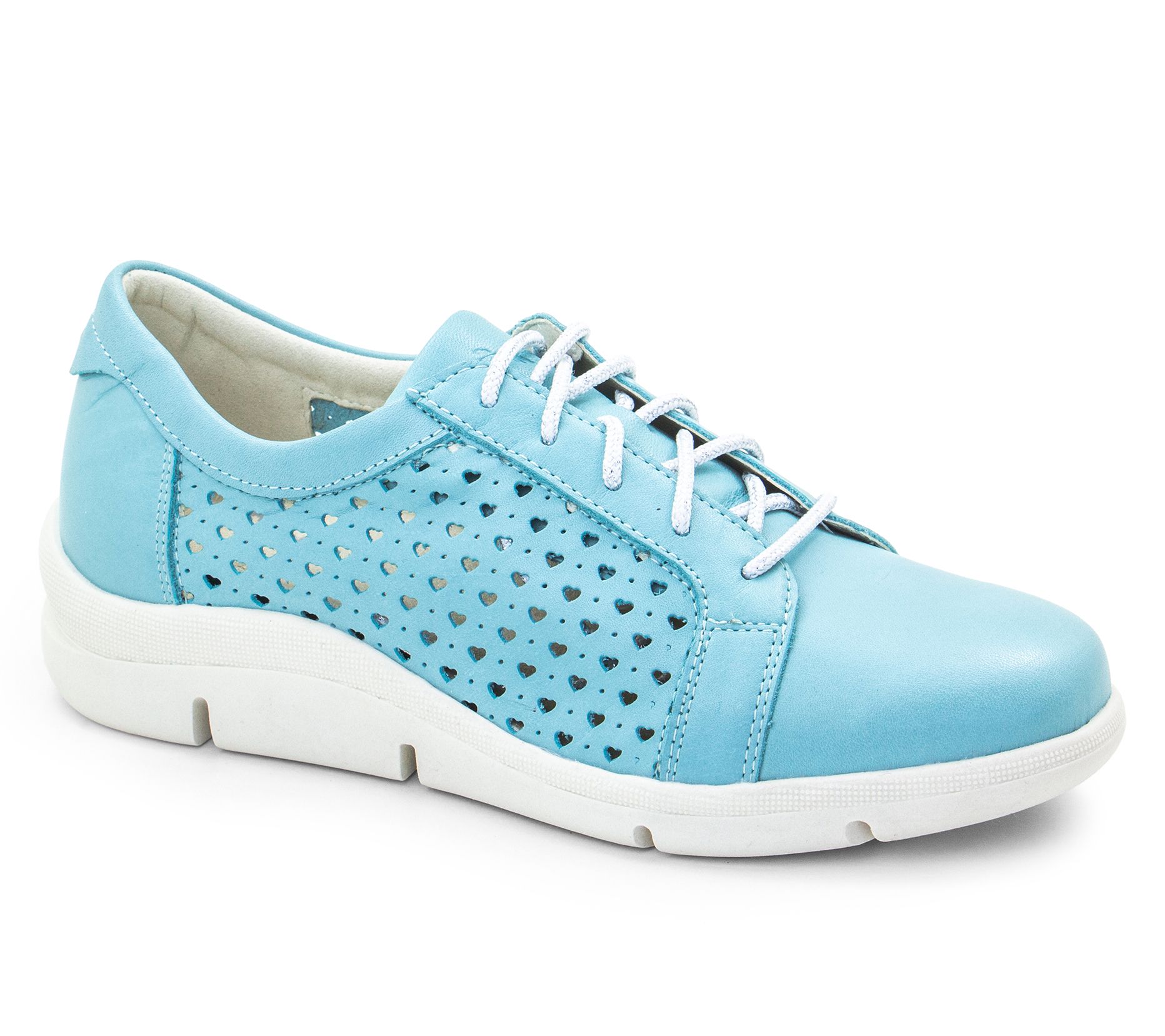Dromedaris Leather Perforated Sneakers - Vivian