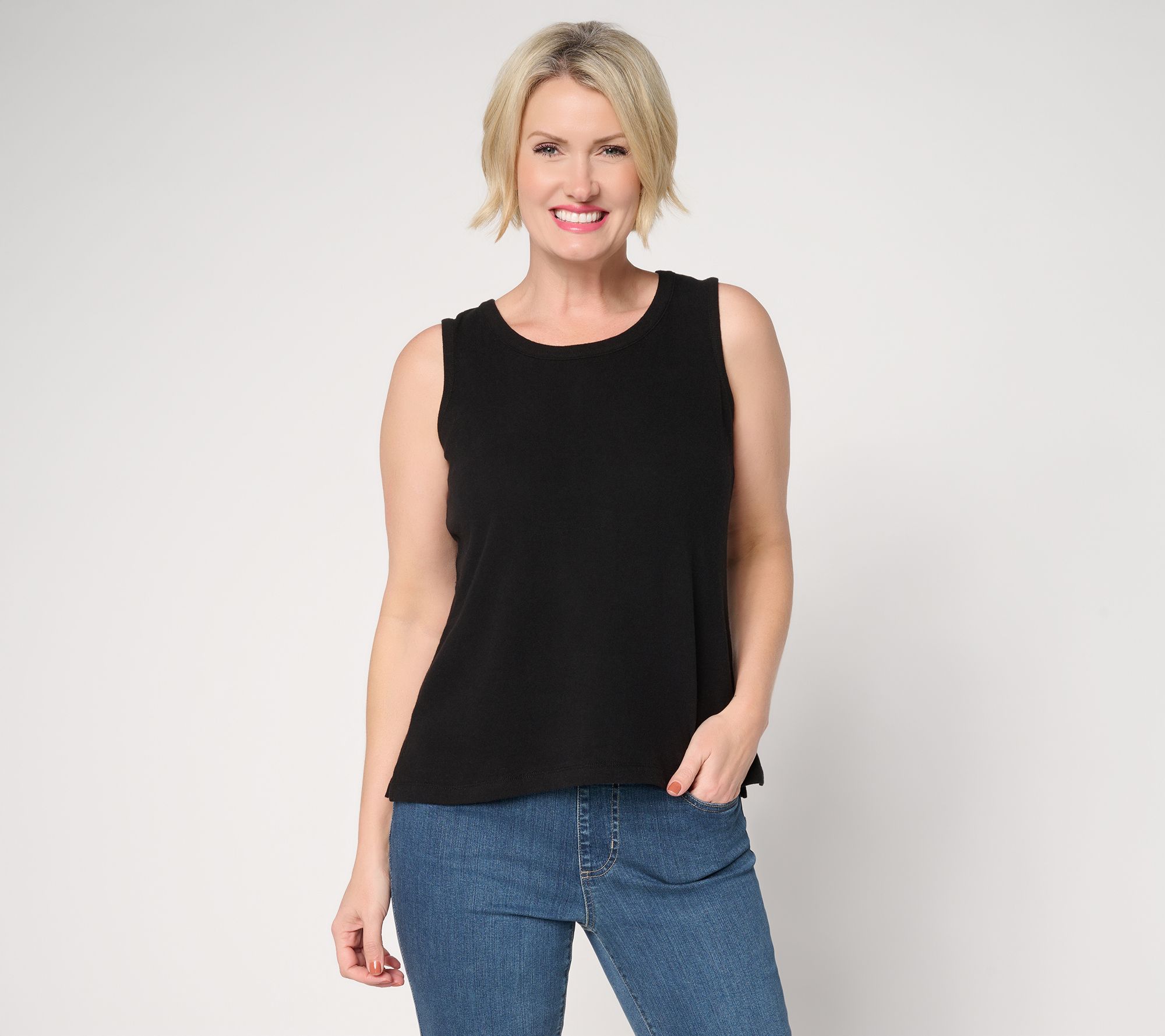 Jingle Belles by Kim Gravel Faux Sweater Tank