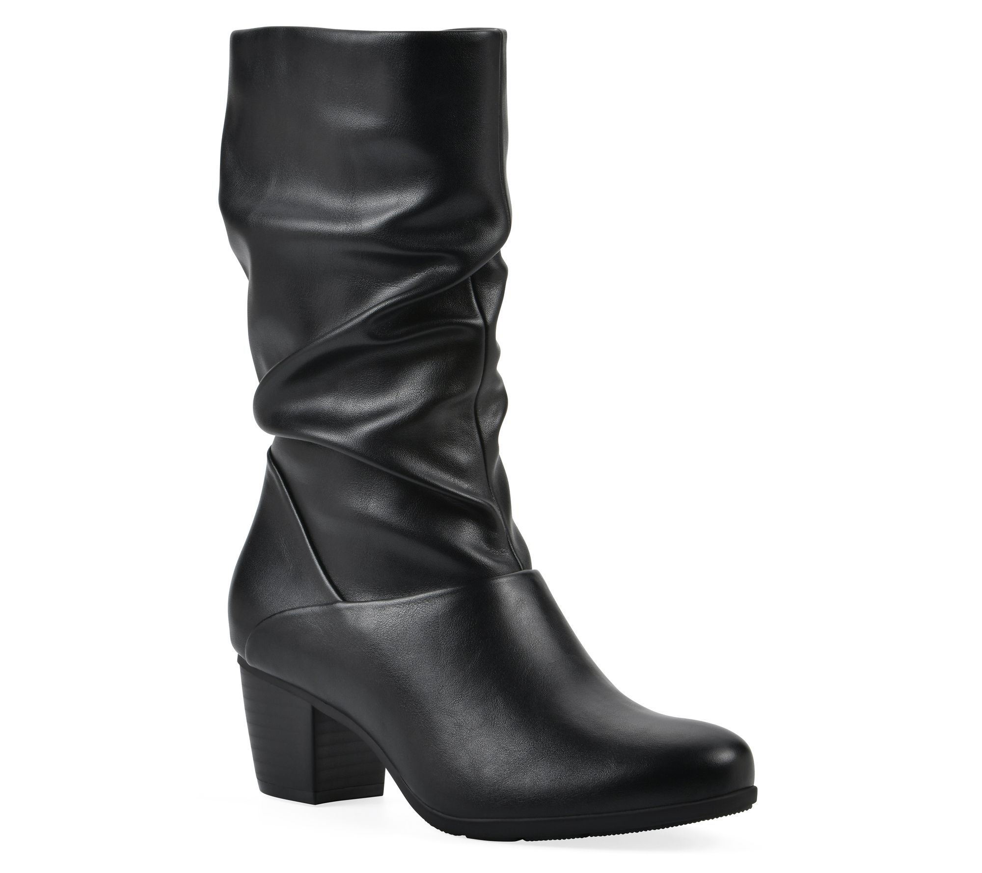 Cliffs by White Mountain Mid Shaft Boot - Angelie - QVC.com