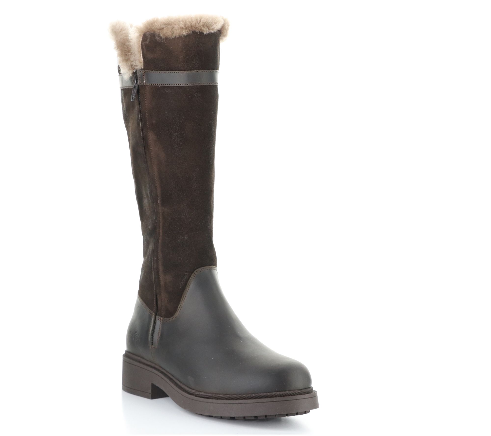 Bos. & Co. Winter Saddle/Suede Shearling Boot -Neva