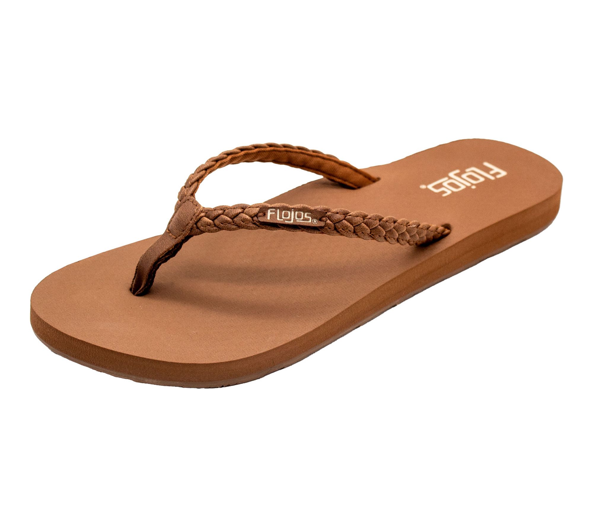 Flojos Braided Strap Thong Sandal - Danica