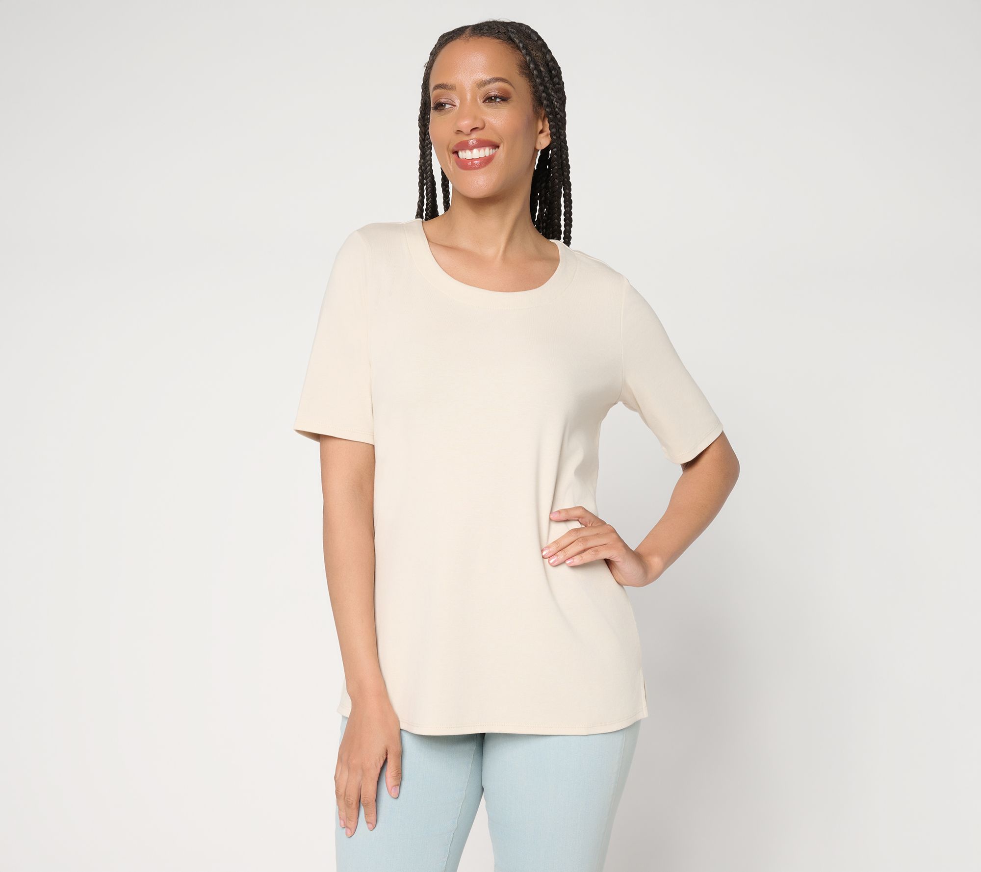 Belle by Kim Gravel TripleLuxe Pale by Comparison Top