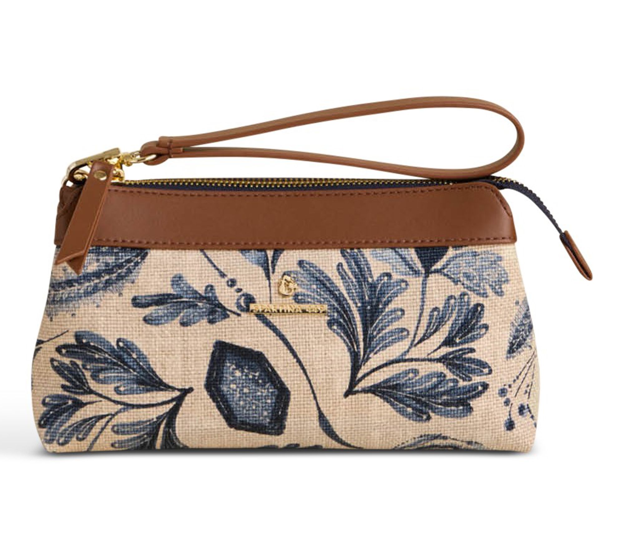 Spartina 449 Emma Leather RFID Wristlet - Serpentine