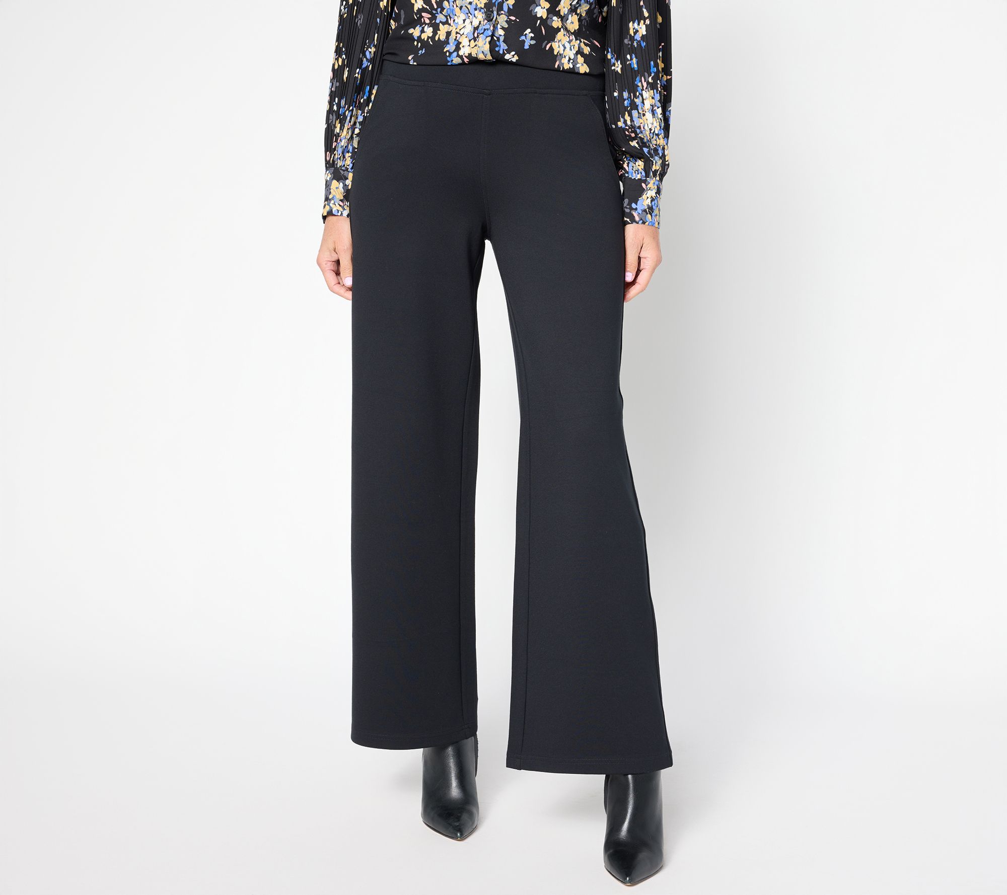 "As Is" Belle by Kim Gravel Regular Perfect Ponte Pull-On Pant