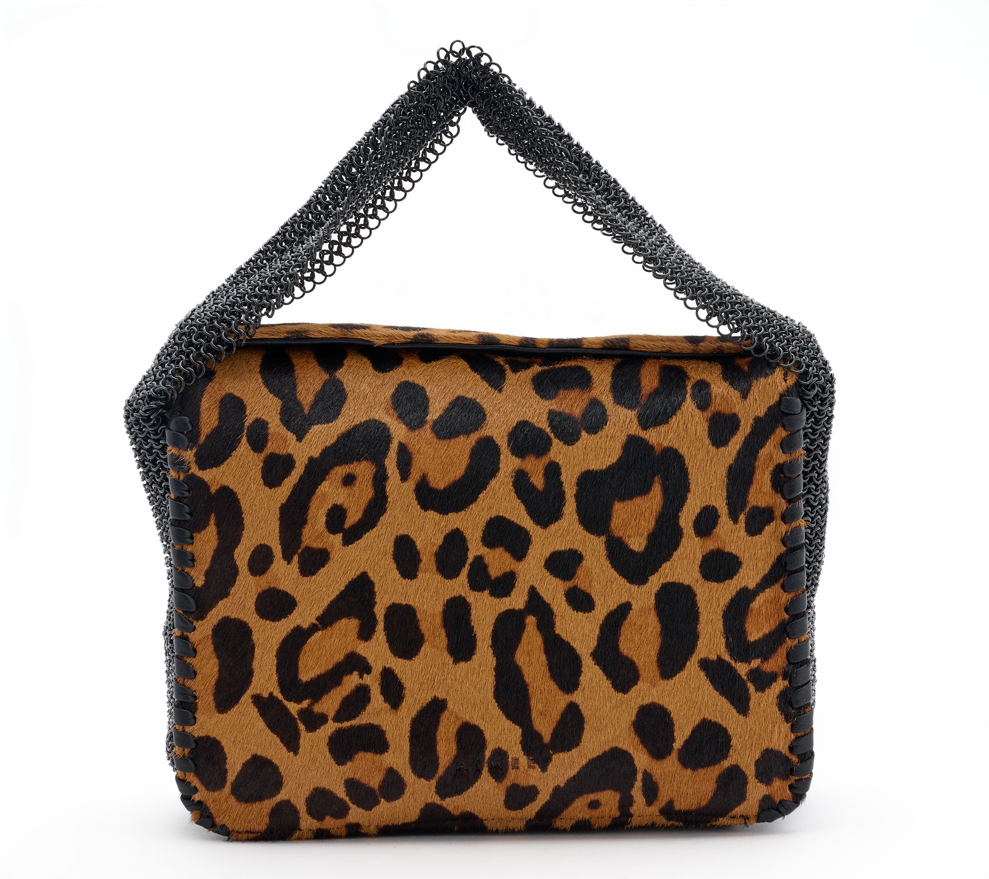 "As Is" Aimee Kestenberg Chain-Mail Leather Top Handle Bag