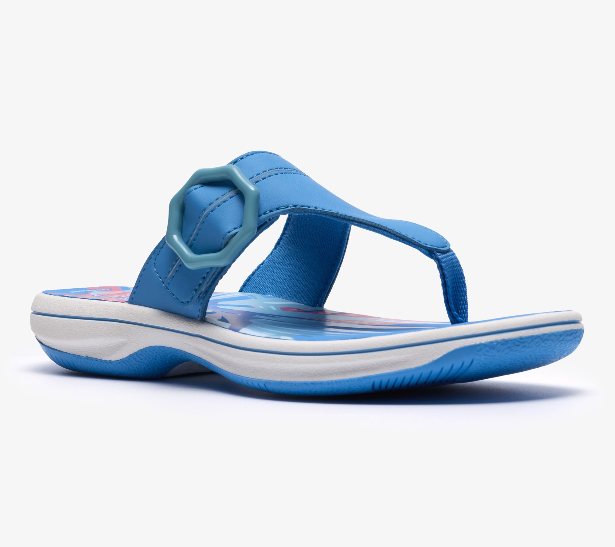 Clarks Cloudsteppers Thong Sandals -Breeze Cove