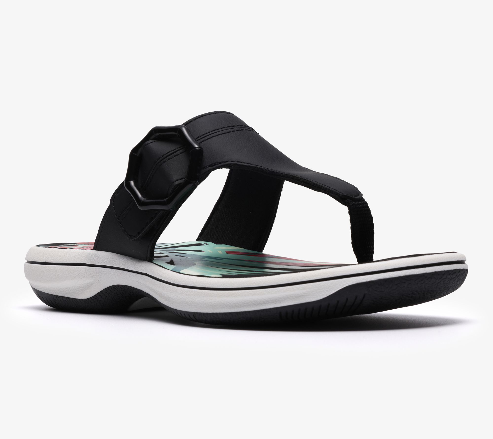 Clarks Cloudsteppers Thong Sandals -Breeze Cove