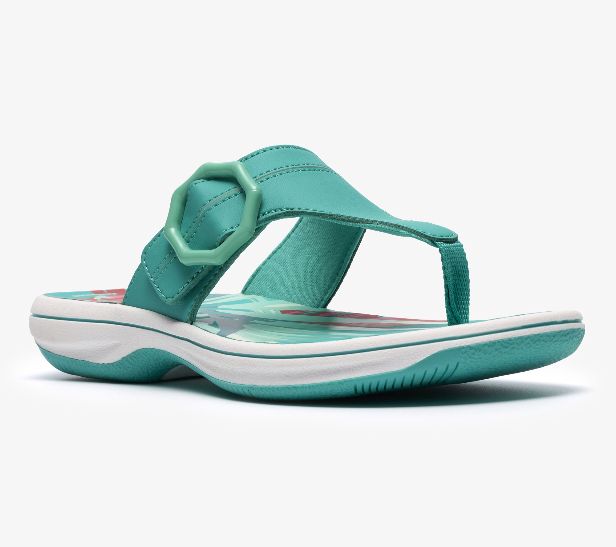 Clarks Cloudsteppers Thong Sandals -Breeze Cove