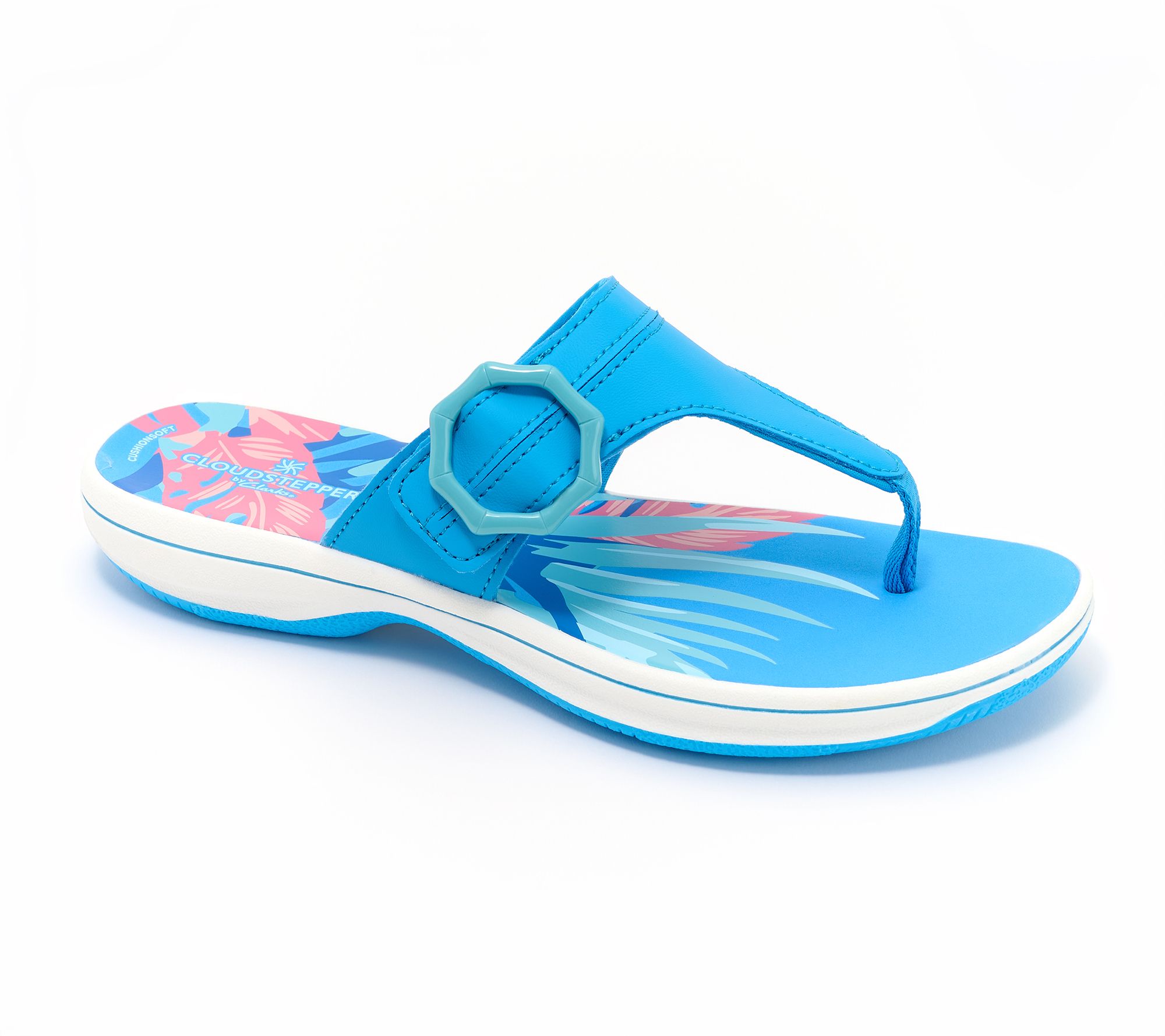 Clarks Cloudsteppers Thong Sandals -Breeze Cove