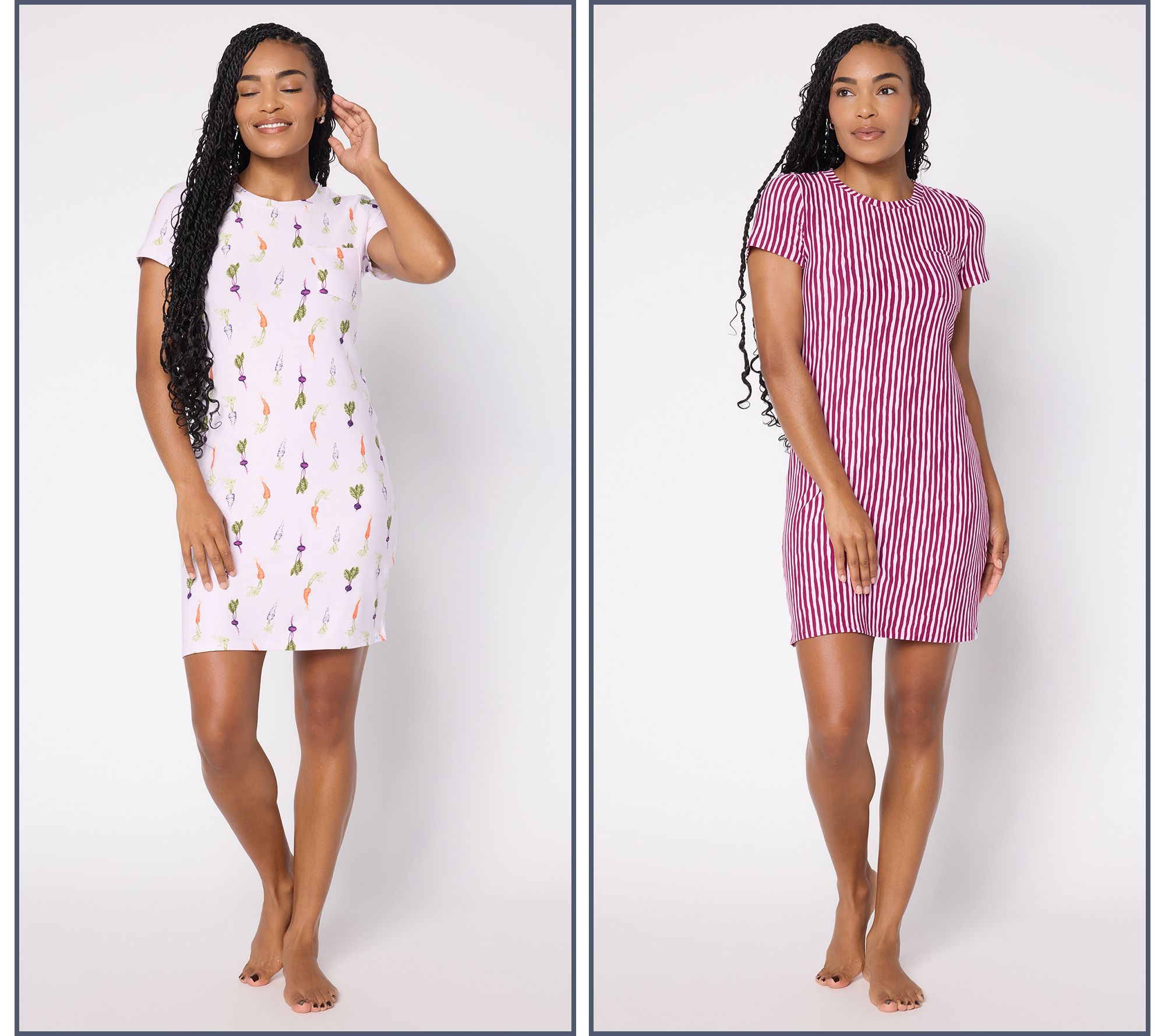 Jockey 2pk Soft Cool Sleepshirt