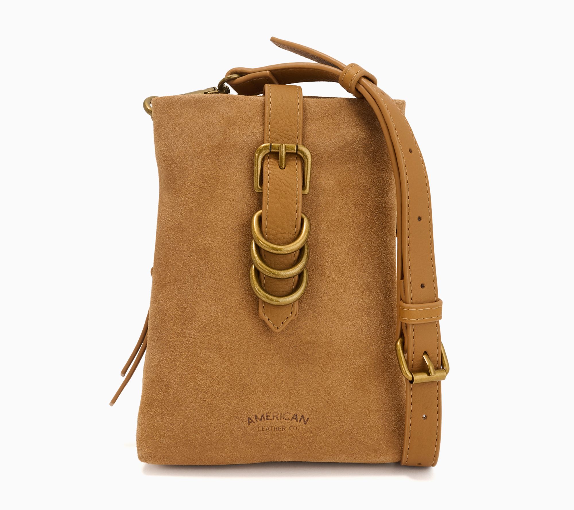 American Leather Co. RFID Triple Entry Crossbody
