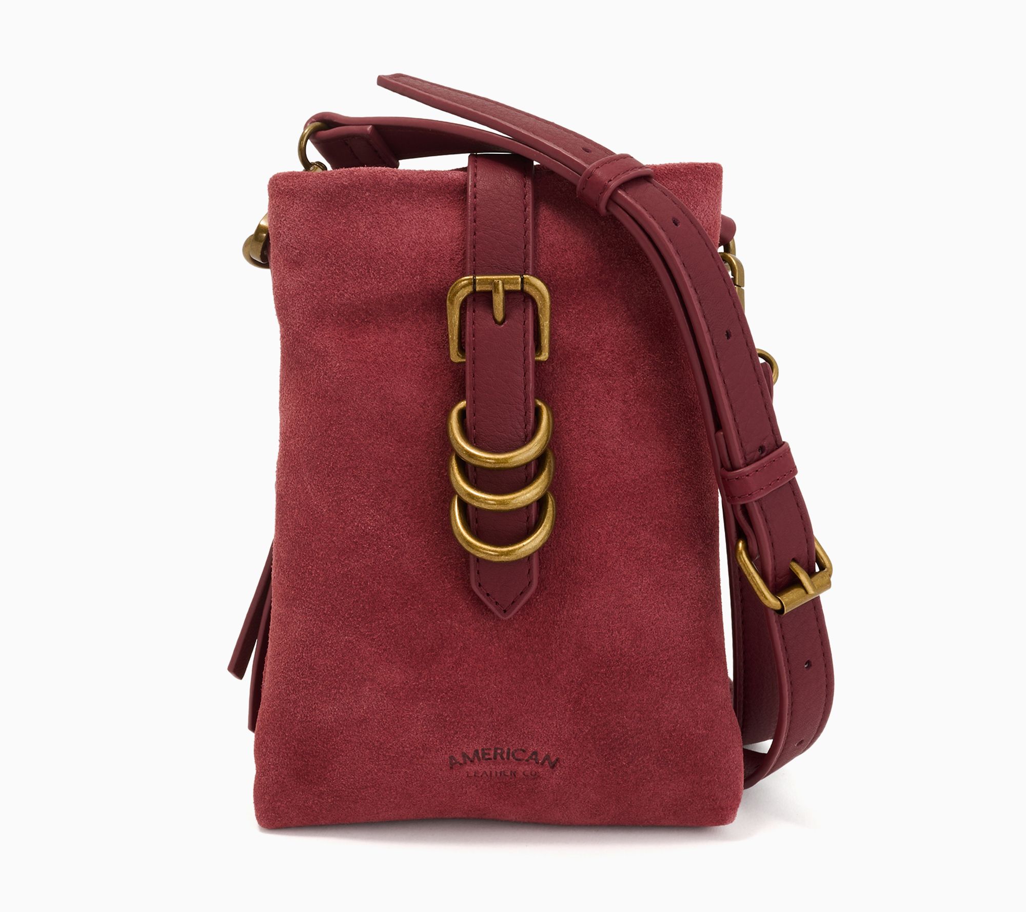American Leather Co. RFID Triple Entry Crossbody