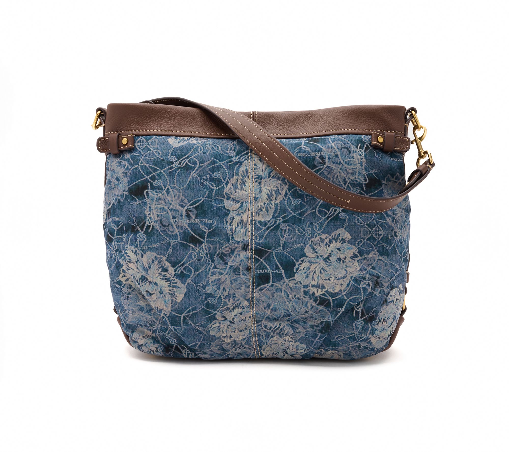 American Leather Co. Quincy Leather Zip Top Hobo