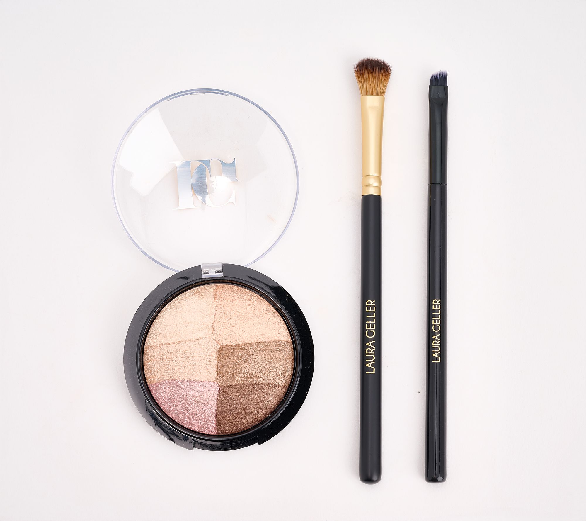 Laura Geller Baked Eye Elements Shadow Palette with Brushes