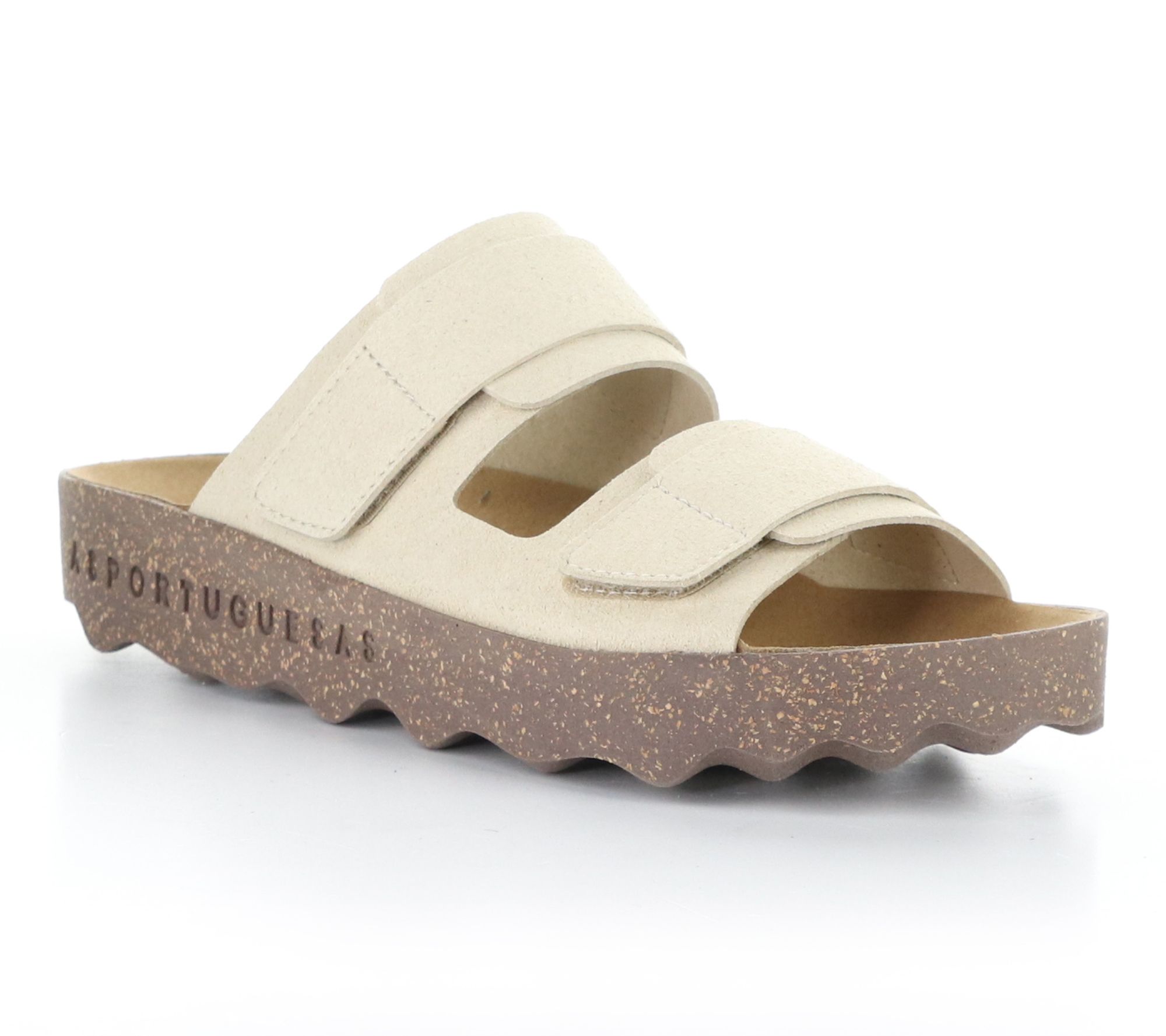 Asportuguesas Bio Suede Slip-On Sandal - Cleek304Asp