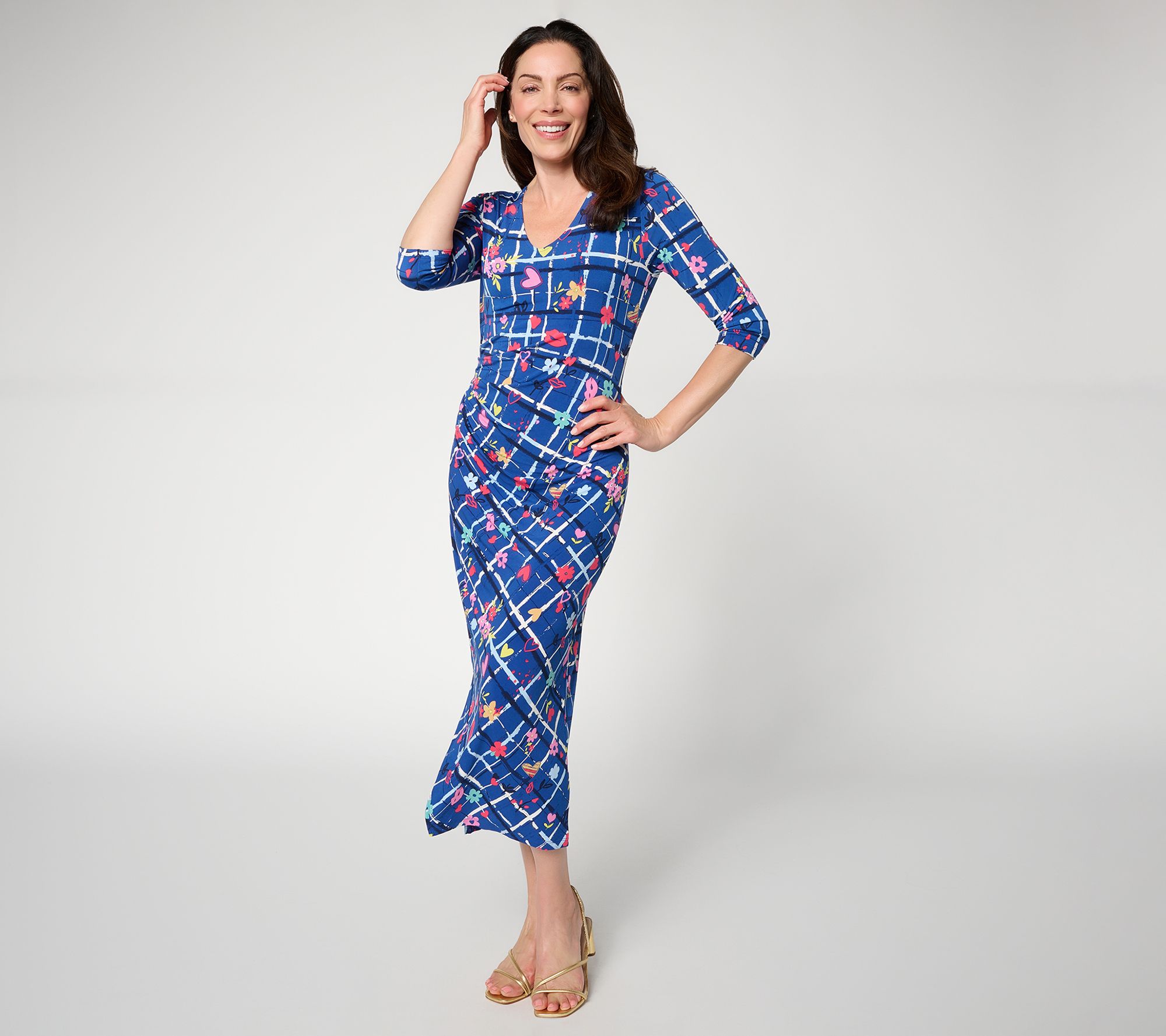 Mally Roncal Leading Lady Knit Midi Dress