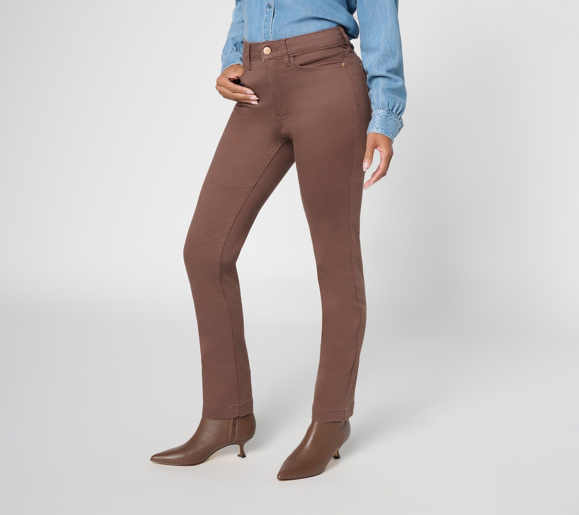 NYDJ Petite Sure Stretch High Rise Sheri Slim Jean