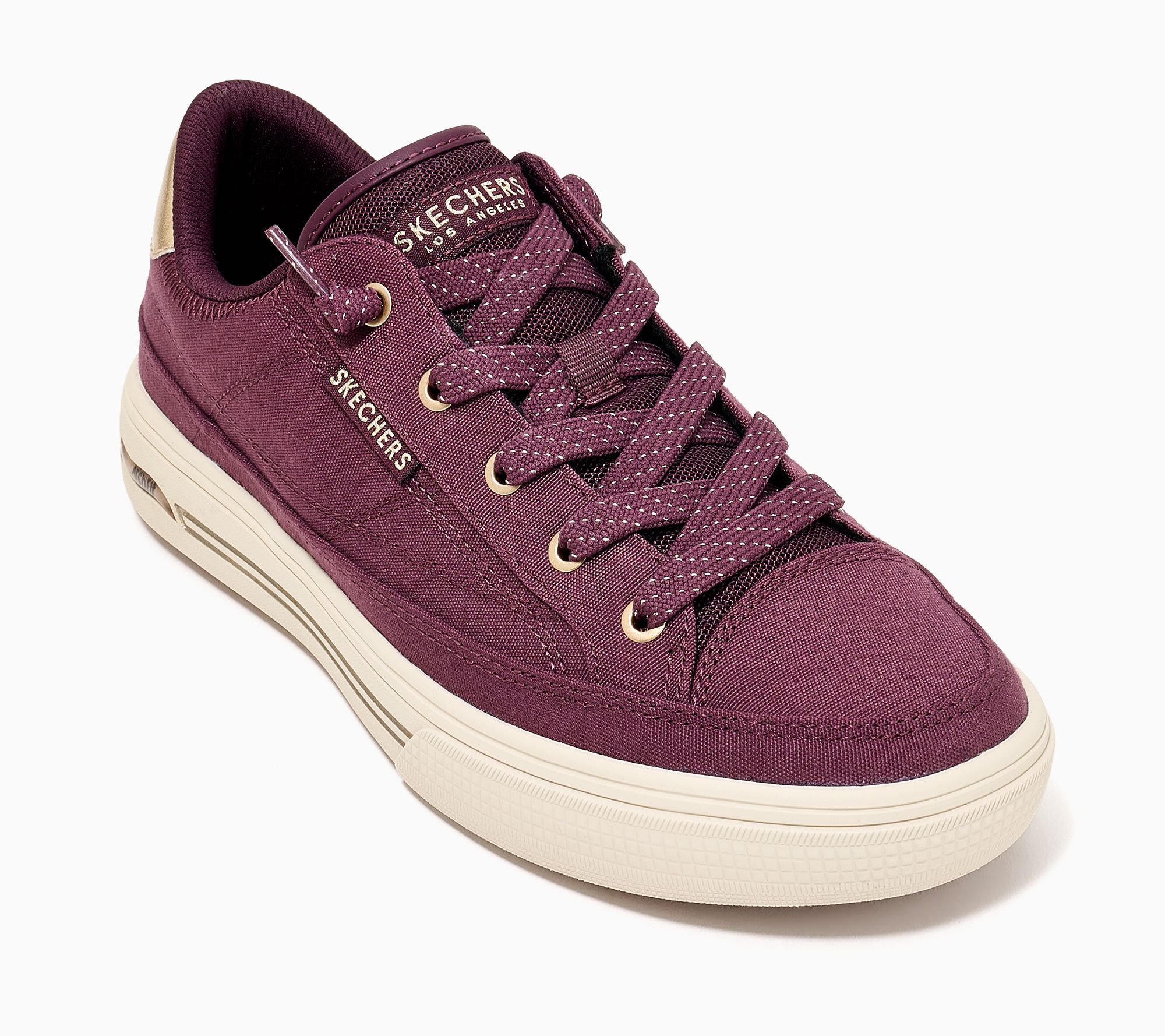 "As Is" Skechers Arch Fit Arcade Washable Canvas Slip-On Casual