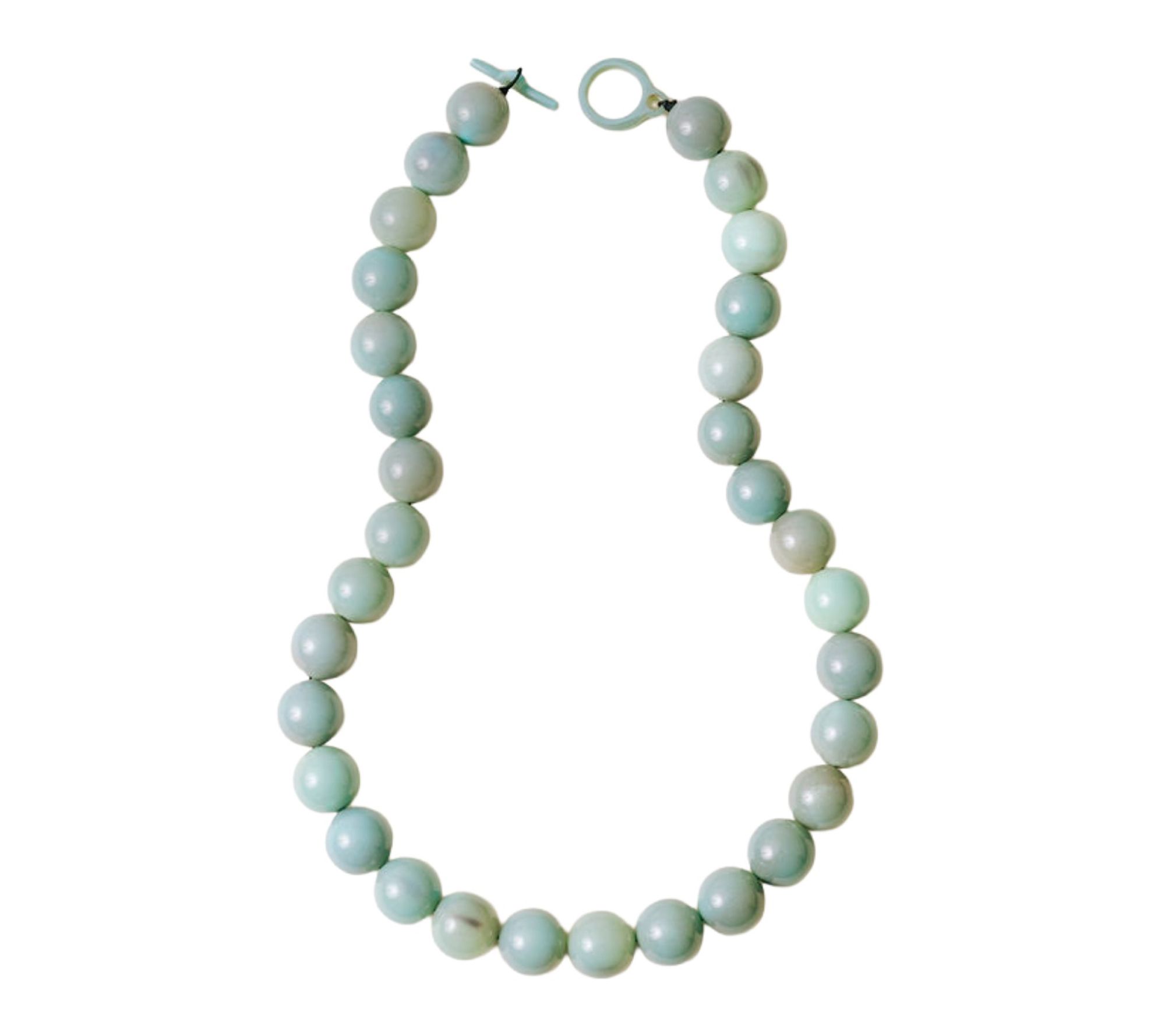 Sunshine Tienda Buffalo Horn Gumball Bead Necklace