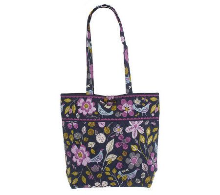 Vera Bradley Signature Cotton Tote with Toggle & Tab Closure - Page 1 ...