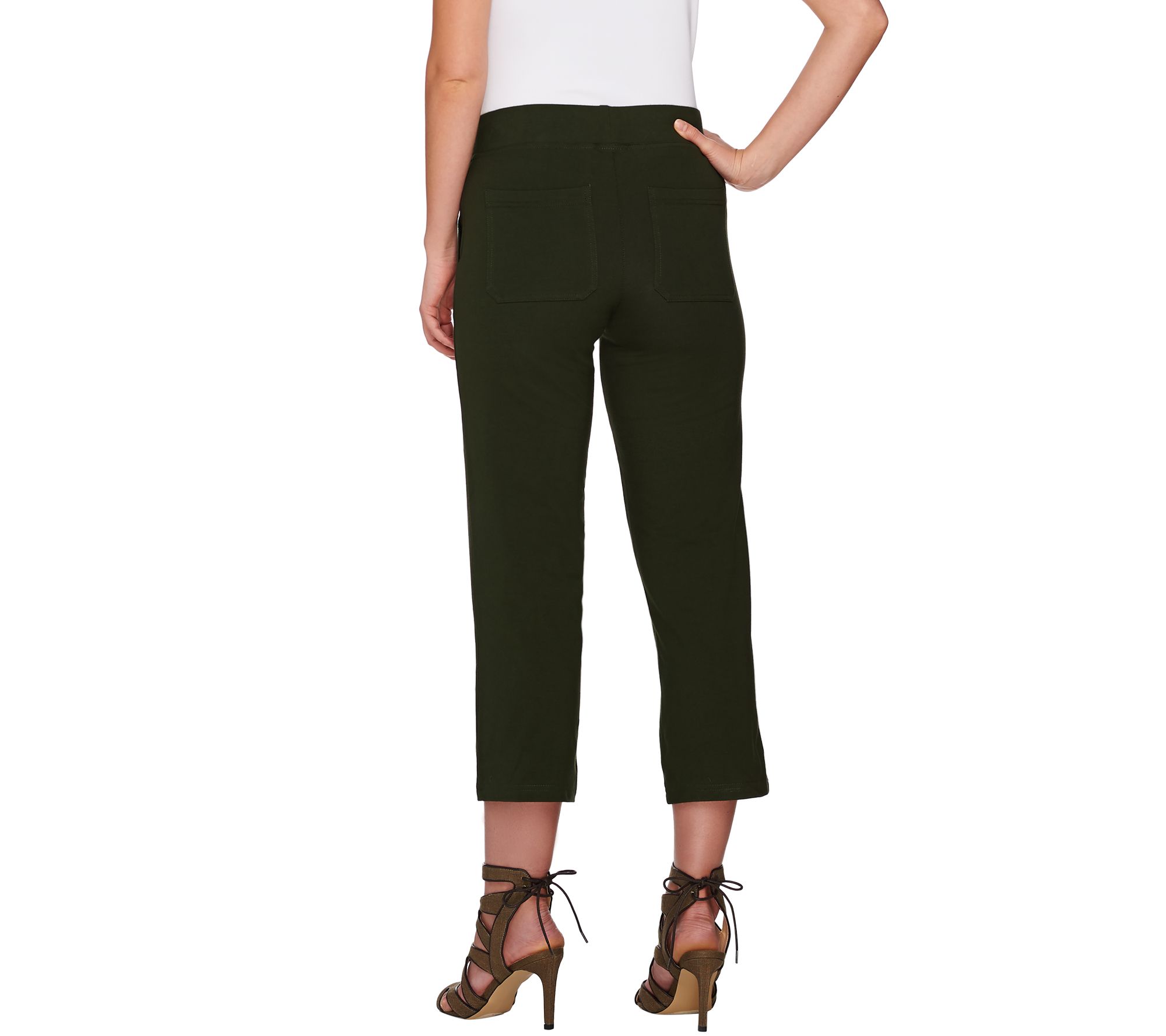 Pull-On Crop Pant W/ Pockets