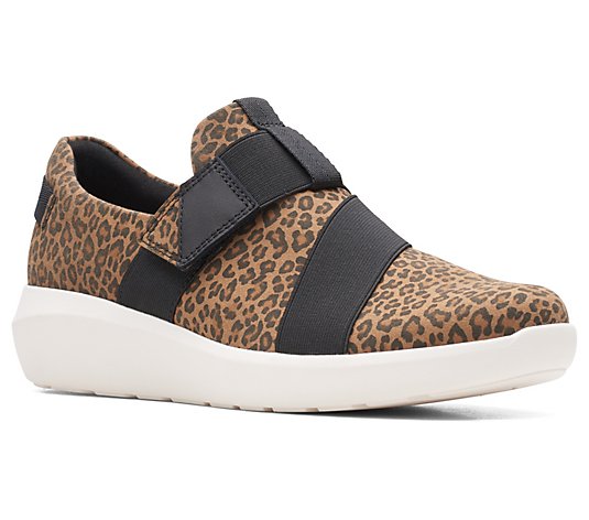 Clarks Collection Suede/Novelty Sneakers - Kayleigh Charm