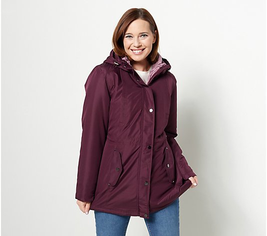 Susan Graver Water Resistant 2-in-1 Systems Jacket