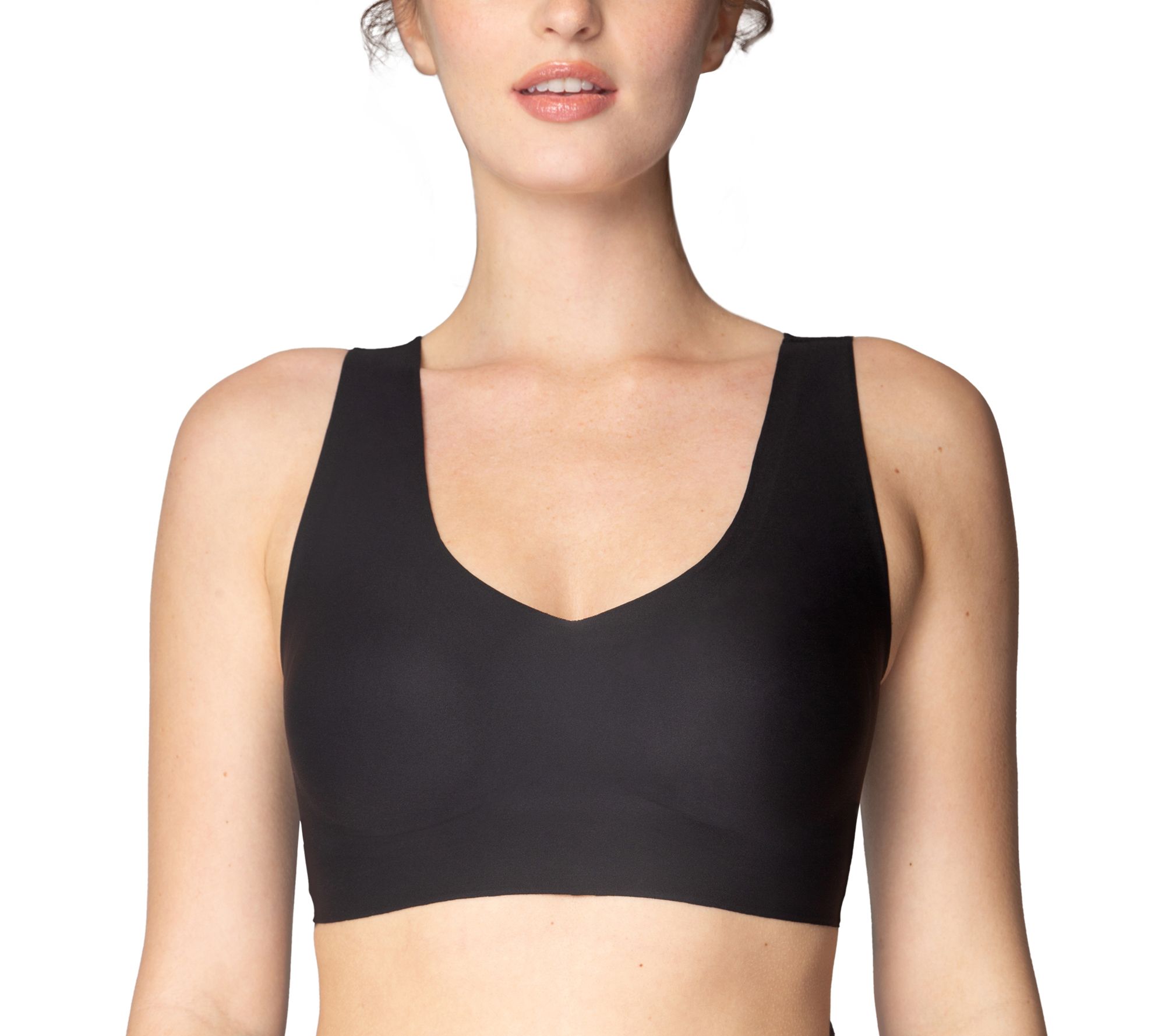 CHANTELLE SPECIALITY BRAS WIRELESS T-SHIRT BRA WITH POCKETS – Tops & Bottoms