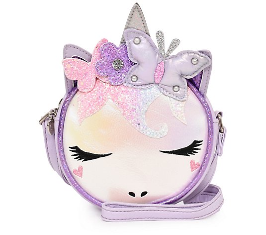 OMG Accessories Miss Gwen Butterfly Crown RoundCrossbody