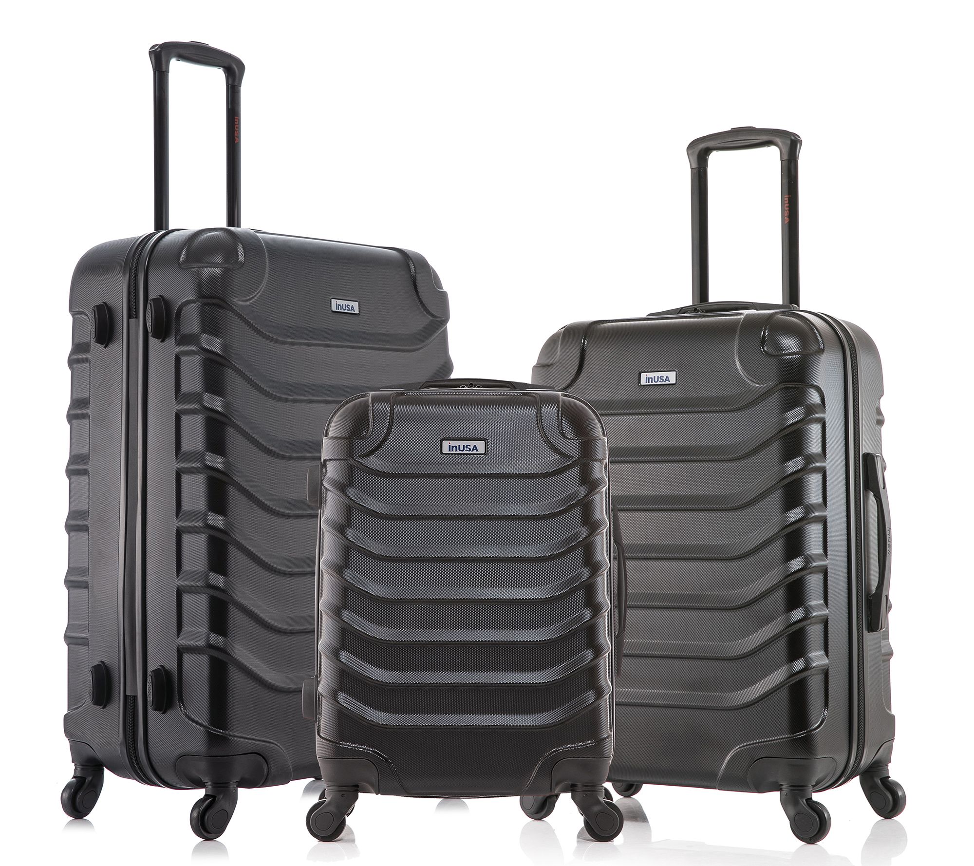 Dukap InUSA Endurance 3-Piece Hardeside SpinnerLuggage Set