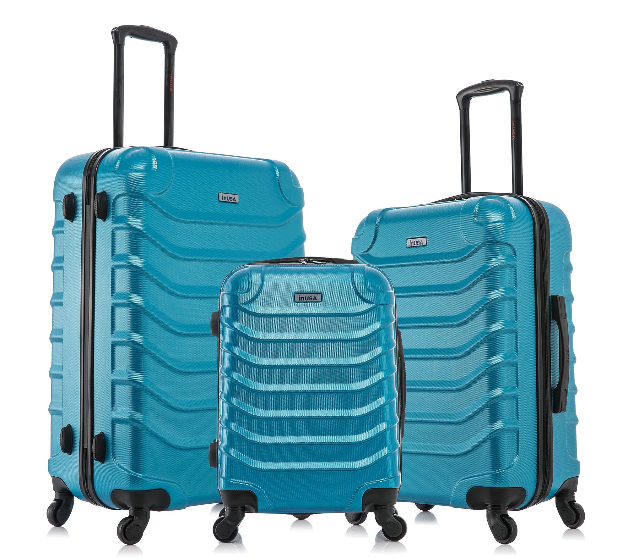 Dukap InUSA Endurance 3-Piece Hardeside SpinnerLuggage Set