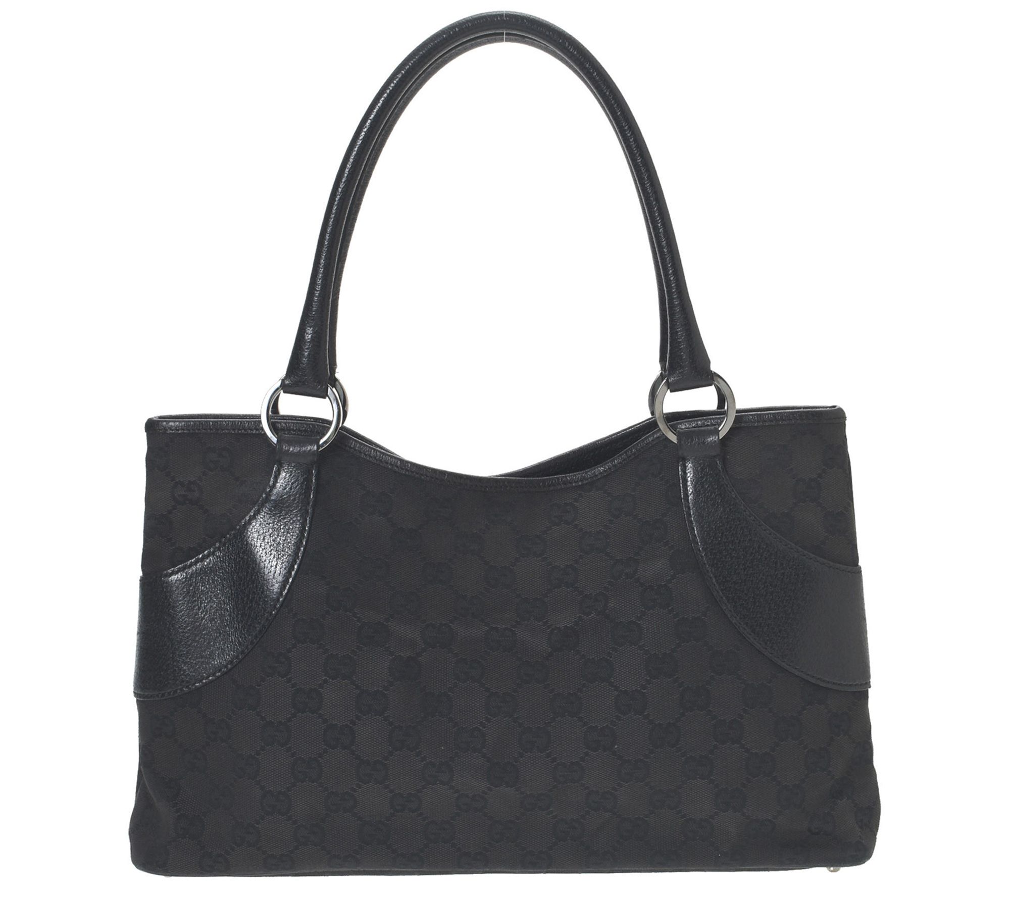 Pre-Owned Gucci GG Canvas Handbag-2228RY109. - QVC.com