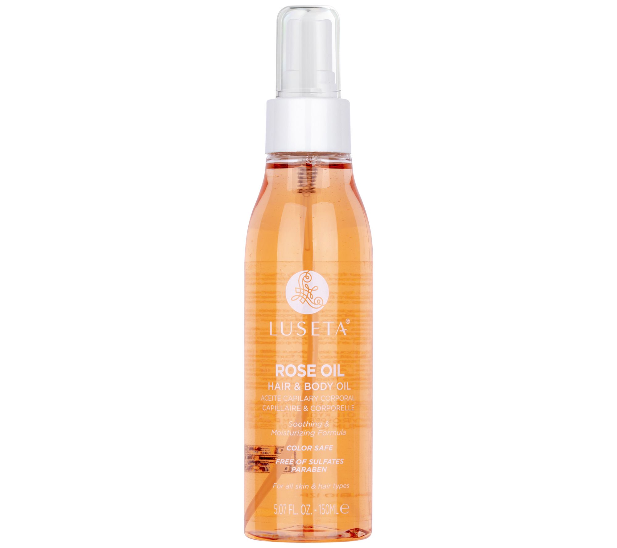 Luseta Rose Oil Hair & Body Oil 5.07 fl. oz.