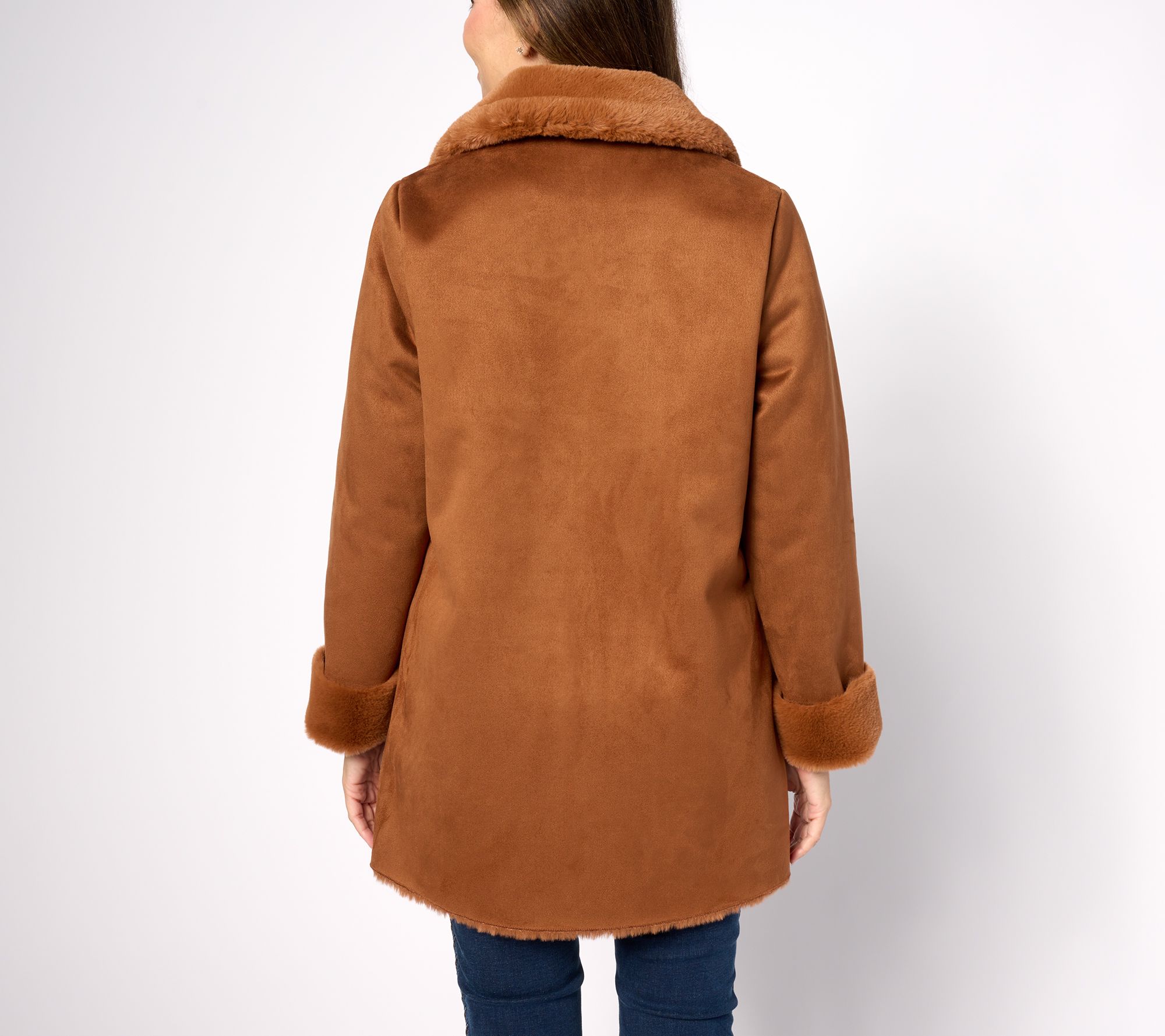 Qvc coats on clearance sale